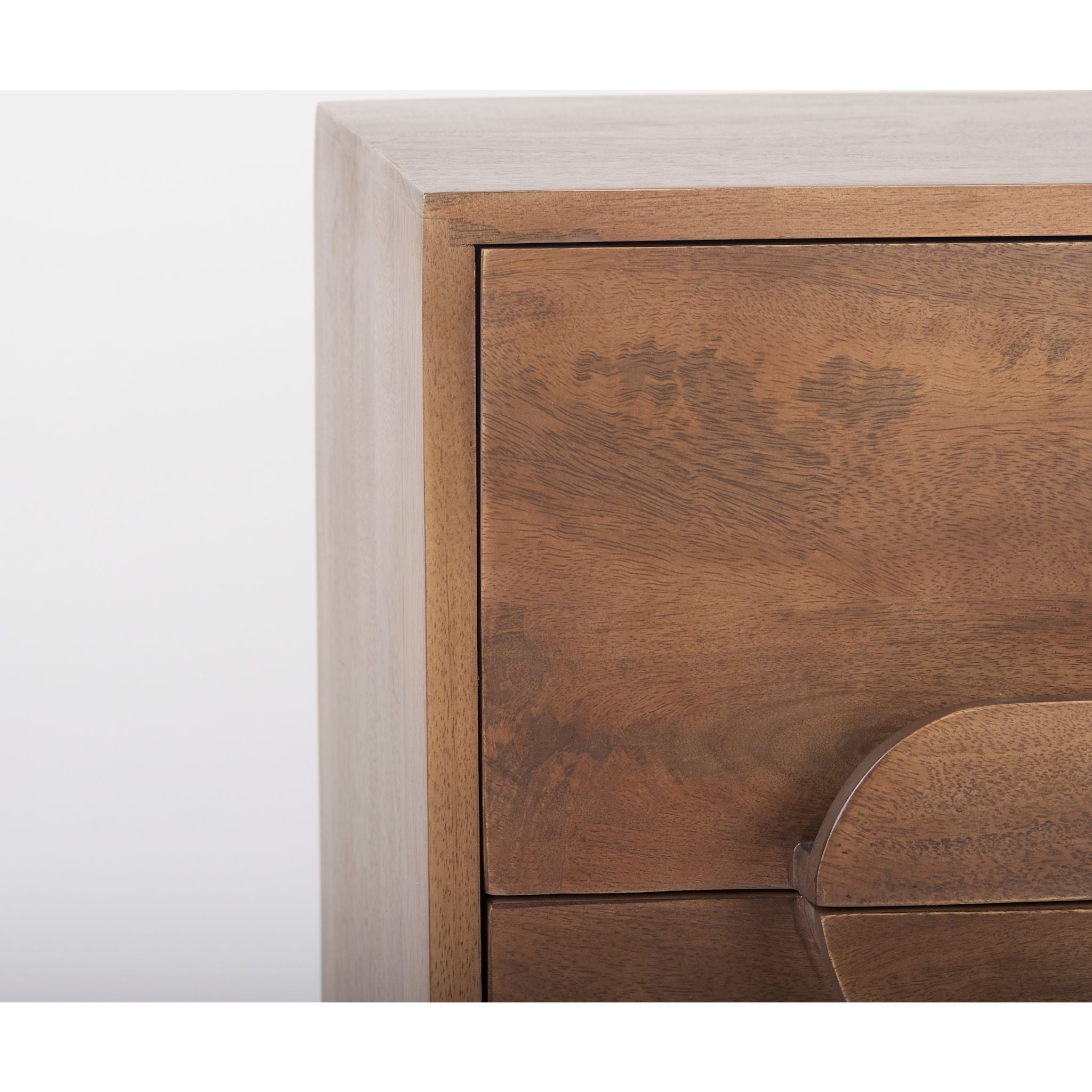 Stylish Astrid Accent Cabinet in Rich Brown - Perfect for Living Room, Bedroom or Entryway Storage & Decor