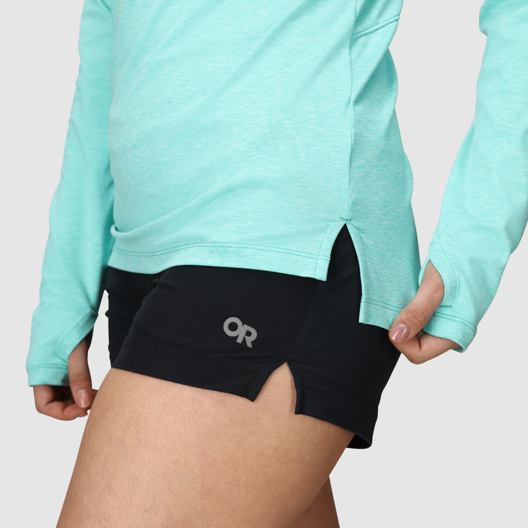 ActiveIce Spectrum Sun Hoodie for Women - UPF 50+ UV Protection, Lightweight & Breathable - Perfect for Hiking, Running & Outdoor Activities