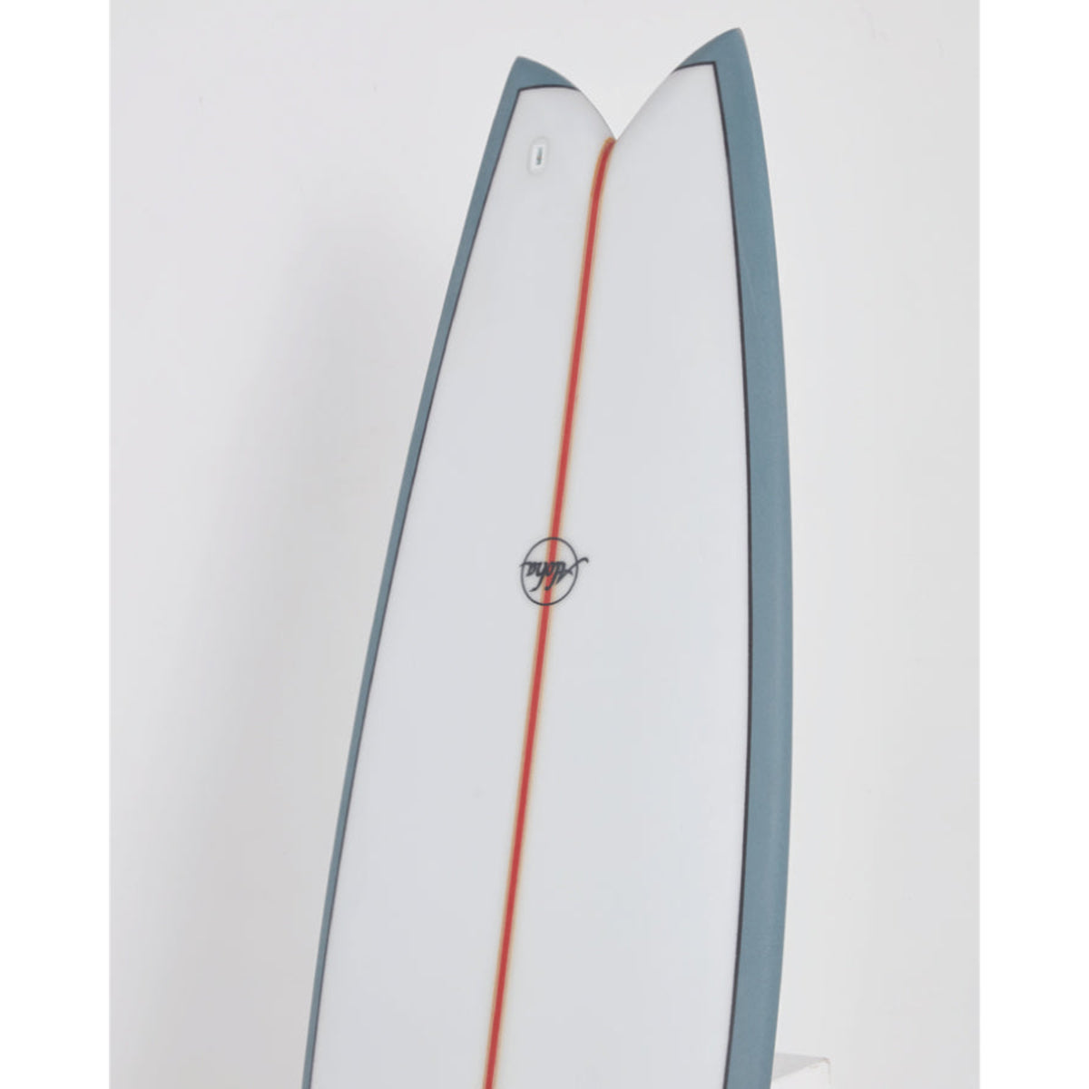 Aloha Keel Twin 6'4 Surfboard - Premium PU Construction - Blue Futures Fins - Perfect for Small Waves & Beach Cruising