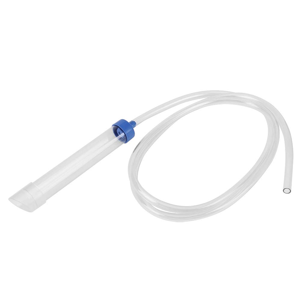 Aquarium Gravel Cleaner - Manual Fish Tank Siphon for Water Changes & Filter Cleaning | Perfect for Freshwater & Saltwater Tanks (10ft Hose) - Ideal for Weekly Maintenance & Fish Health Care