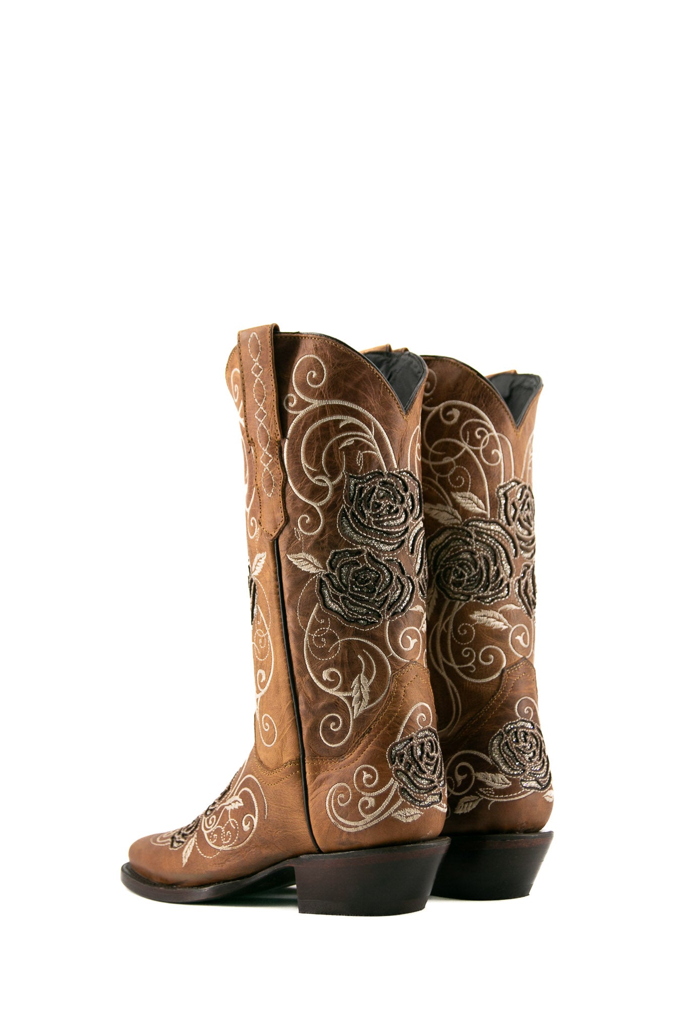 Rosal Frontier Cowgirl Boots for Women - Western Style Leather Riding Boots with Comfortable Fit - Perfect for Country Rides, Rodeos & Fashion Outfits