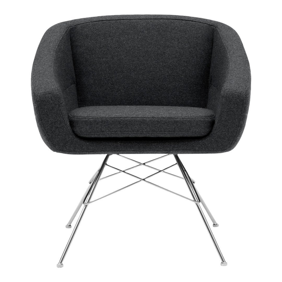 Aiko Lounge Chair - Modern Comfortable Accent Chair for Living Room, Bedroom, or Office - Perfect for Relaxing, Reading, and Lounging