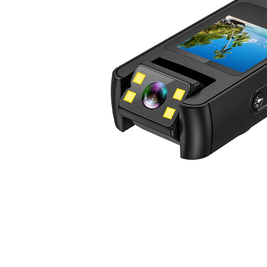 Ailan Mini Action Camera with 180° Rotating Lens, Wide-Angle View, 256GB Expandable, WiFi Connectivity - Perfect for Vlogging, Sports, Travel & Outdoor Adventures