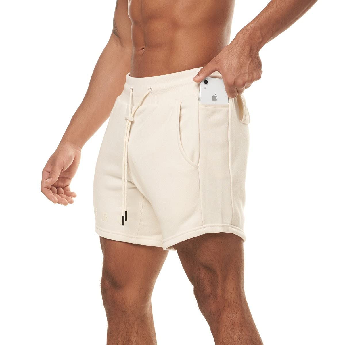 ZaYow Men's Quick-Dry Workout Running Shorts - Lightweight Training Gym & Yoga Shorts with Pockets for Basketball, Jogging & Active Lifestyle