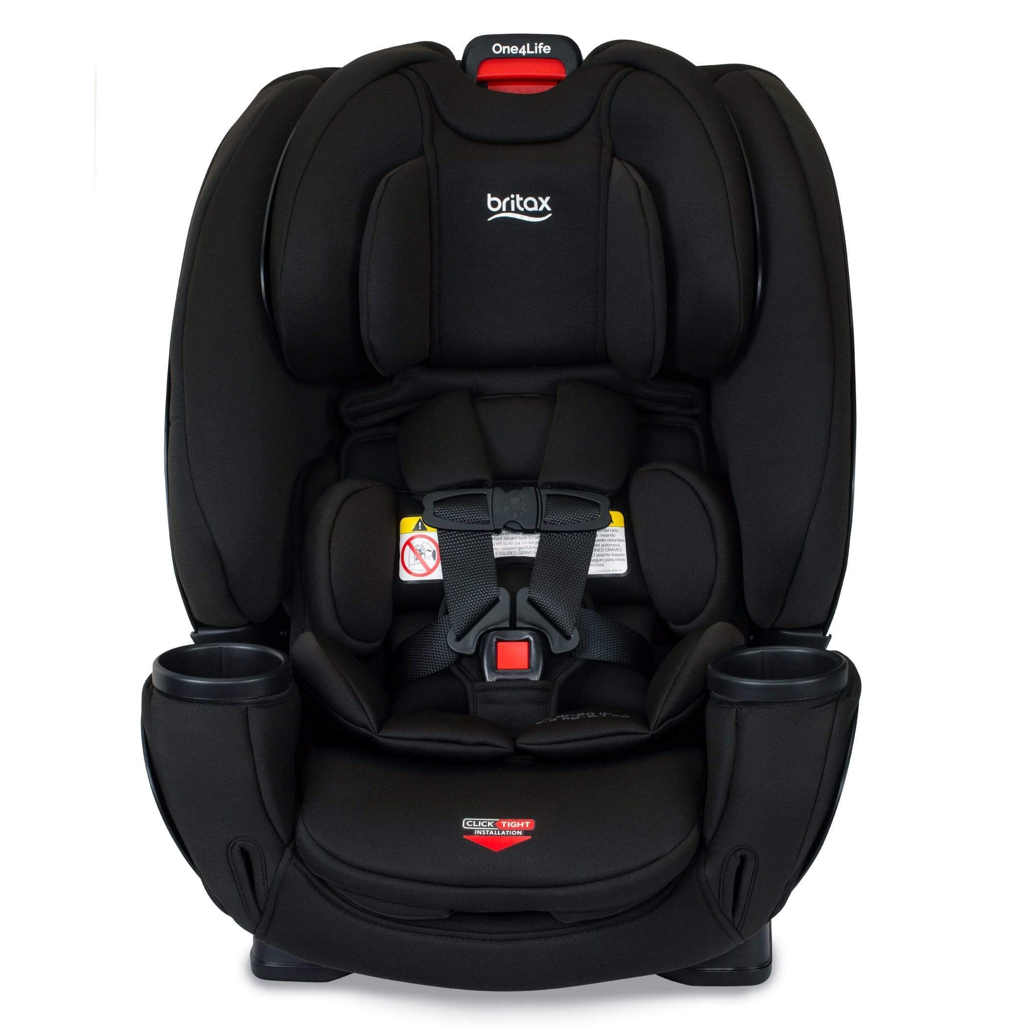 Britax One4Life Clicktight All-in-One Convertible Car Seat for Infants to Toddlers - Safe & Comfortable for Extended Rear-Facing & Forward-Facing - Perfect for Family Travel & Daily Commutes