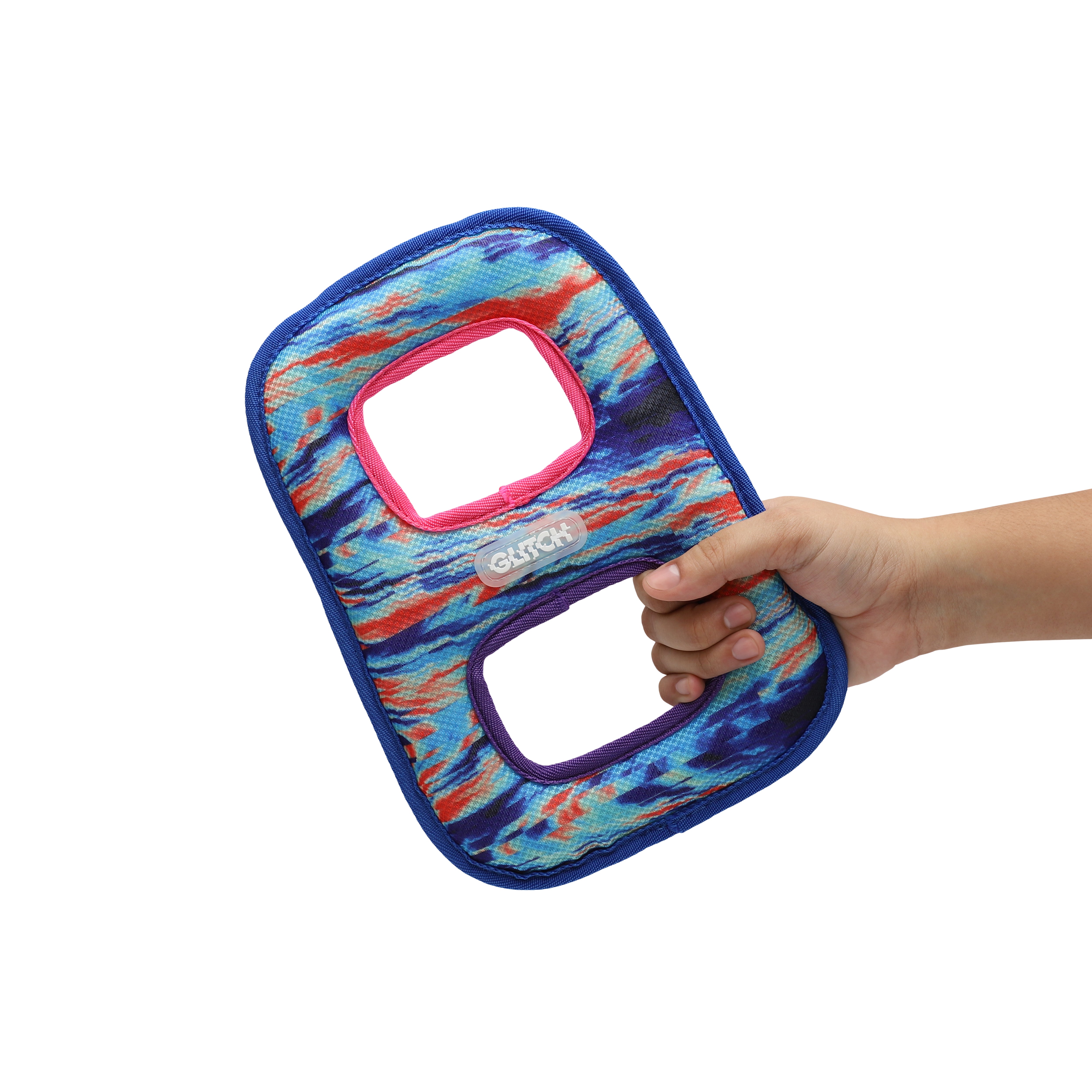 Glitch Mesh Tug Toy Error 404 for Dogs - Durable Interactive Dog Chew Toy for Large & Small Breeds | Zee.Dog - Perfect for Playtime, Training & Bonding with Your Pet