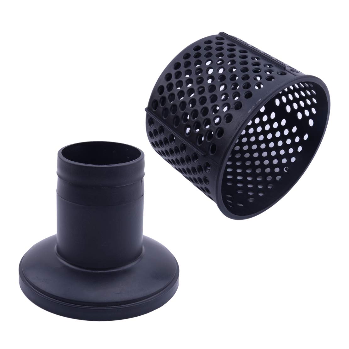 3'' Plastic Round Hole Suction Hose Strainer Filter Screen Net for Water Pump - Durable Mesh Filter for Pool, Pond, and Irrigation Systems