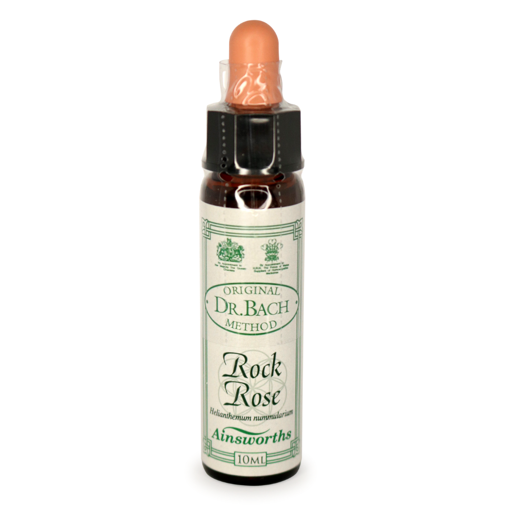 Ainsworths Bach Flower Remedies Rock Rose - Natural Stress Relief & Emotional Support for Anxiety, Fear & Panic Attacks | Perfect for Daily Calm & Relaxation