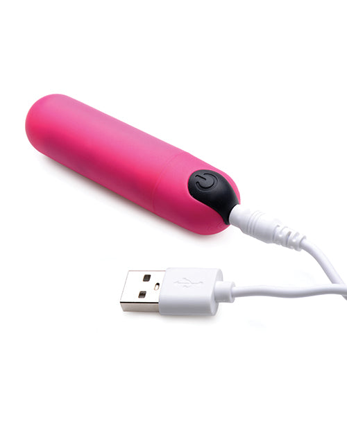 Bang! Powerful Rechargeable Vibrating Bullet with Wireless Remote Control - Pink Adult Toy for Couples & Solo Play - Perfect for Bedroom Fun & Sensual Massage