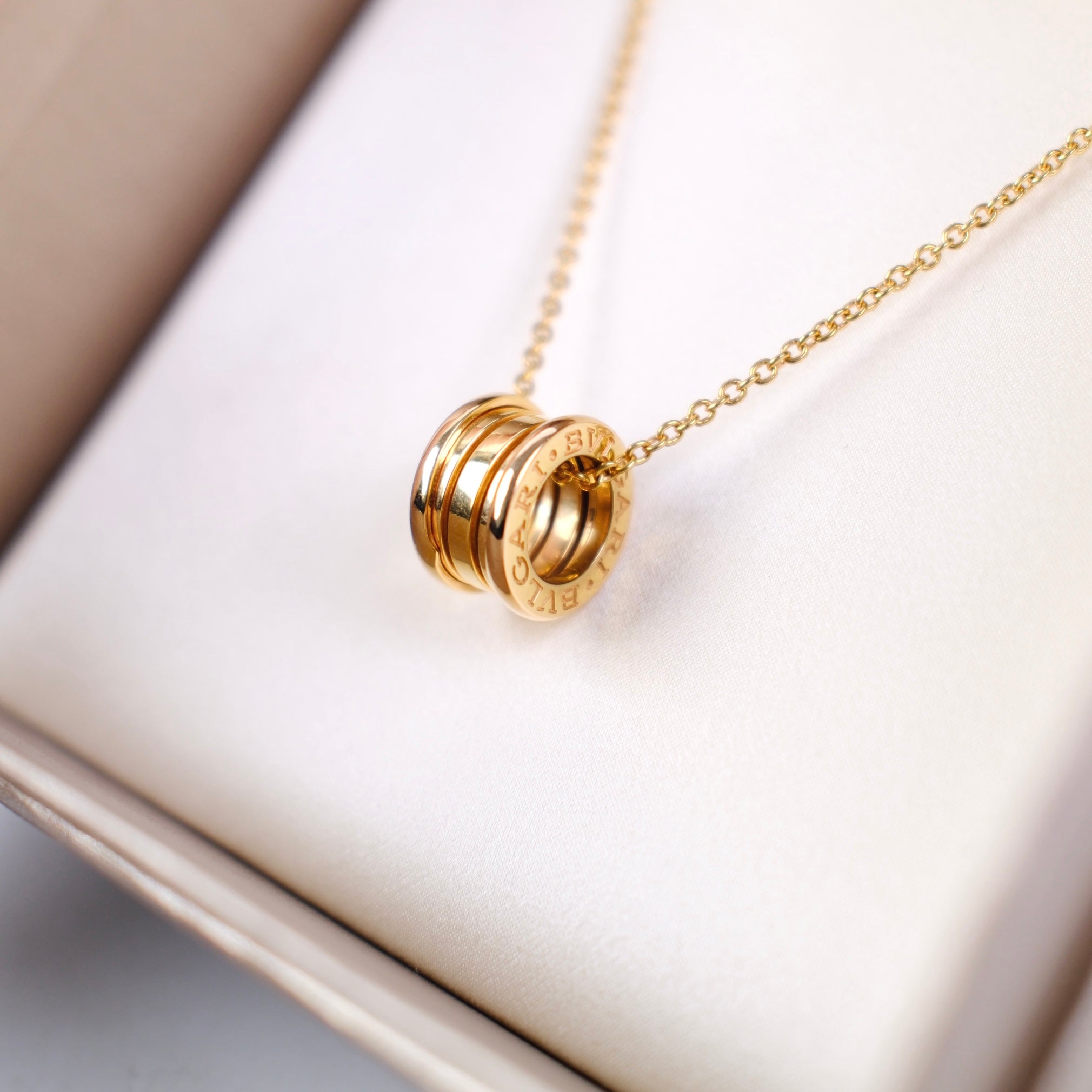 Bvlgari B Zero1 Necklace 18K Yellow Gold Luxury Jewelry for Women - Perfect for Gifts, Parties & Special Occasions