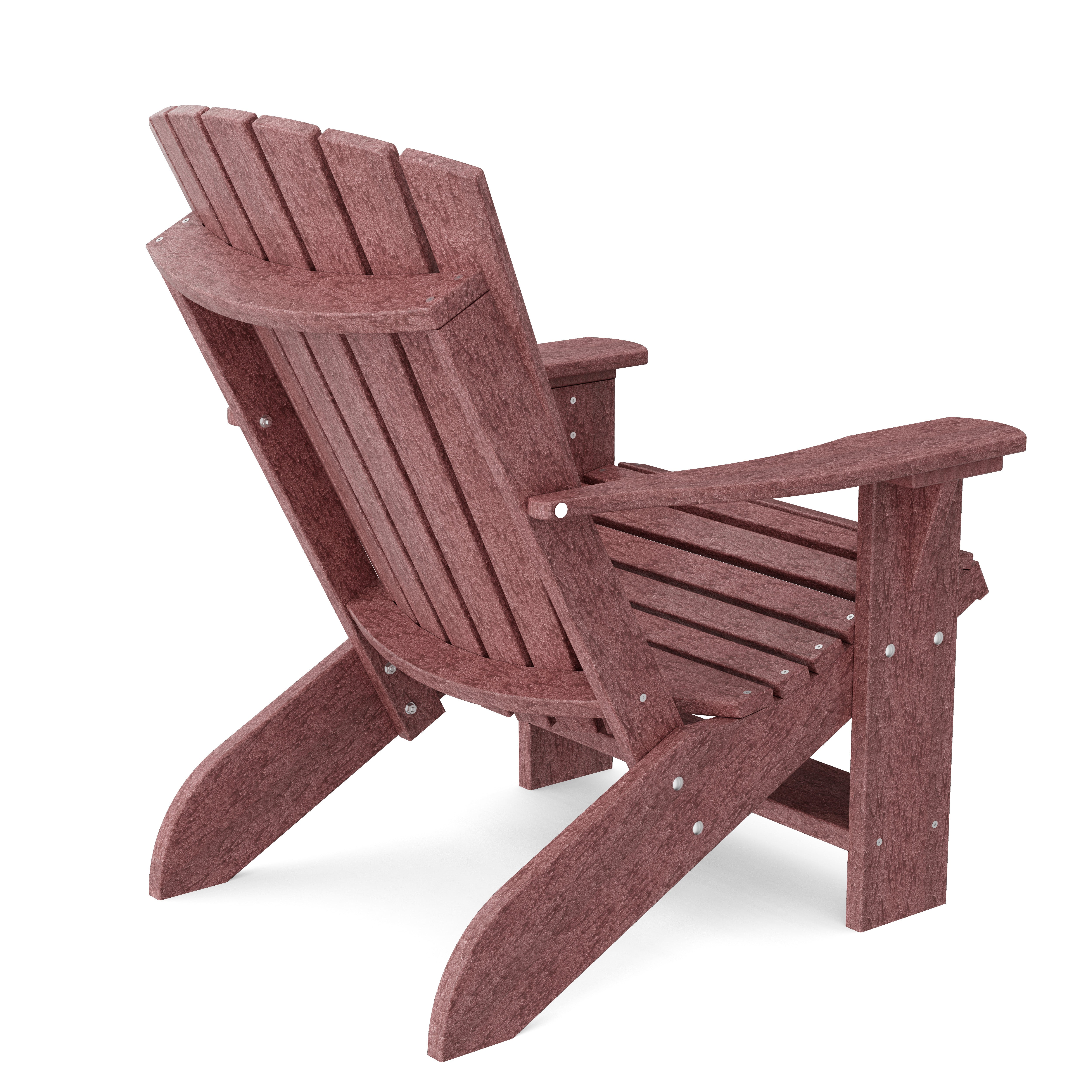 Premium Heritage Adirondack Chair - Solid Wood Outdoor Patio Furniture for Garden, Deck, Poolside & Backyard Relaxation