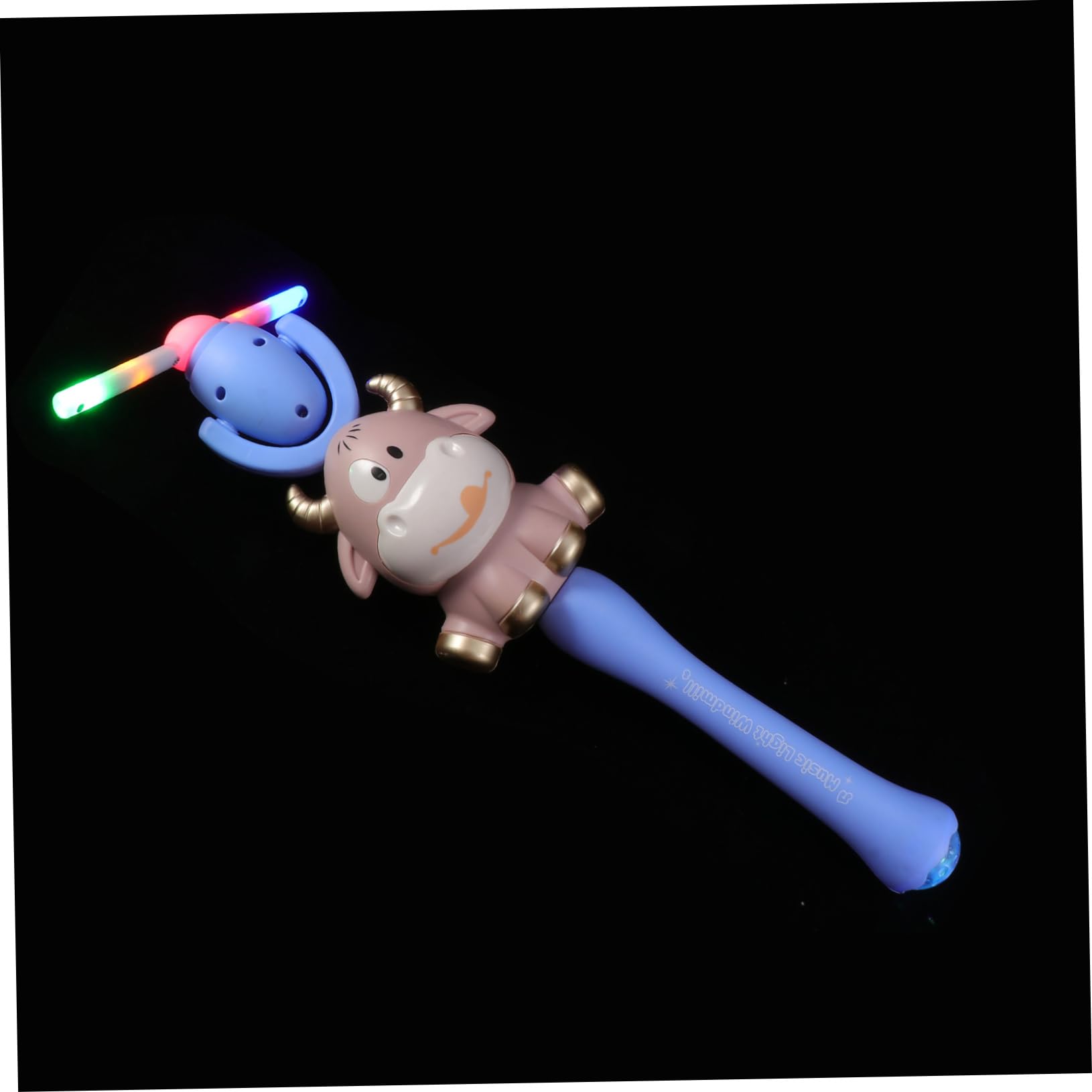 Windmill Glow Stick Toys for Kids - LED Light Up Princess Fairy Wands for Outdoor Play, Birthday Parties & Nighttime Fun - Colorful Plastic Decorative Sticks for Girls & Boys