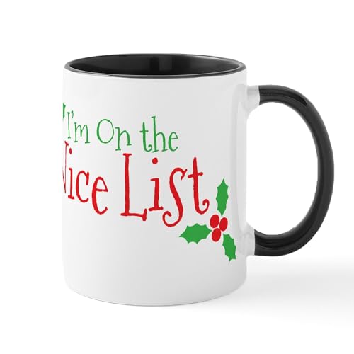 White/Black Inside - Nice List Mug