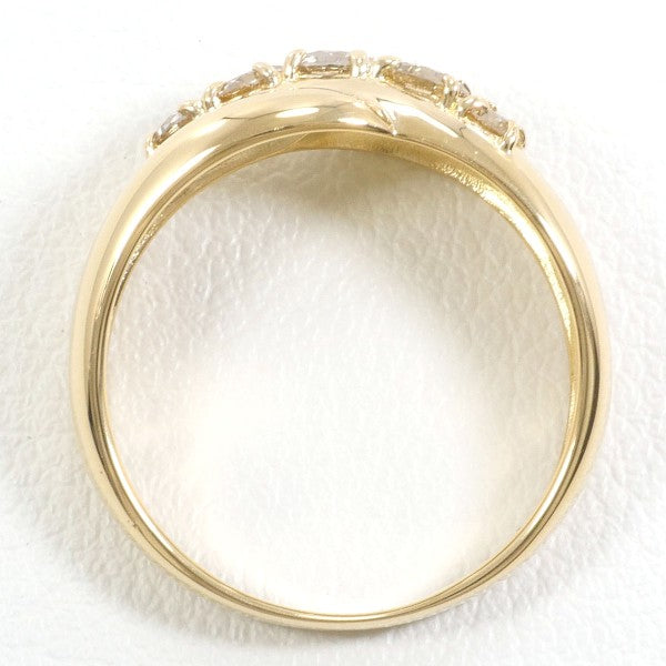 18K Yellow Gold Diamond Ring for Women - Elegant Solitaire Engagement & Wedding Band - Perfect for Proposals, Anniversaries, and Special Occasions