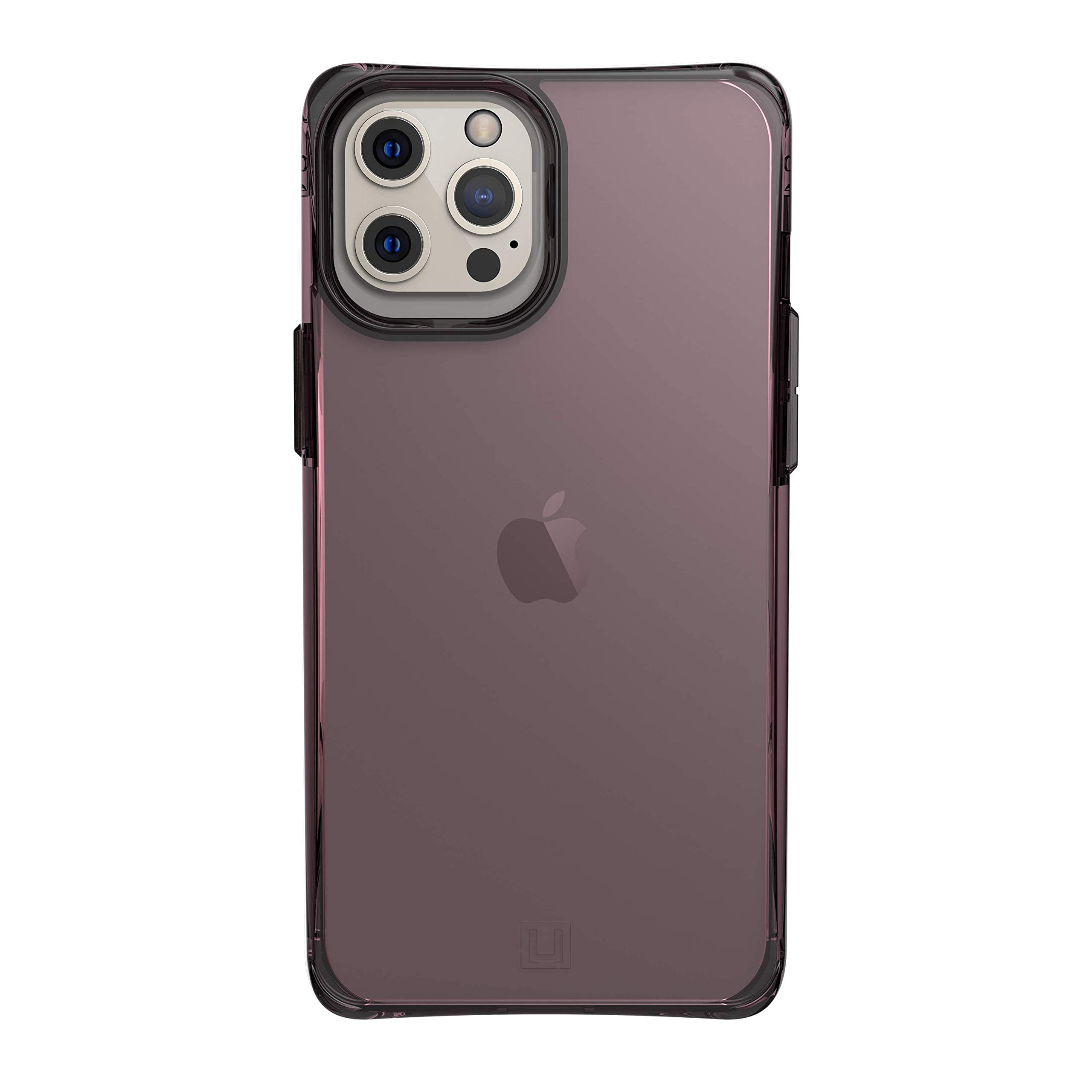 URBAN ARMOR GEAR [U] by UAG iPhone 12 Pro Max Case (6.7-inch) - Matte Aubergine & Tempered Glass Screen Protector | Military Drop Tested | Slim Protective Cover for Everyday Use & Outdoor Activities