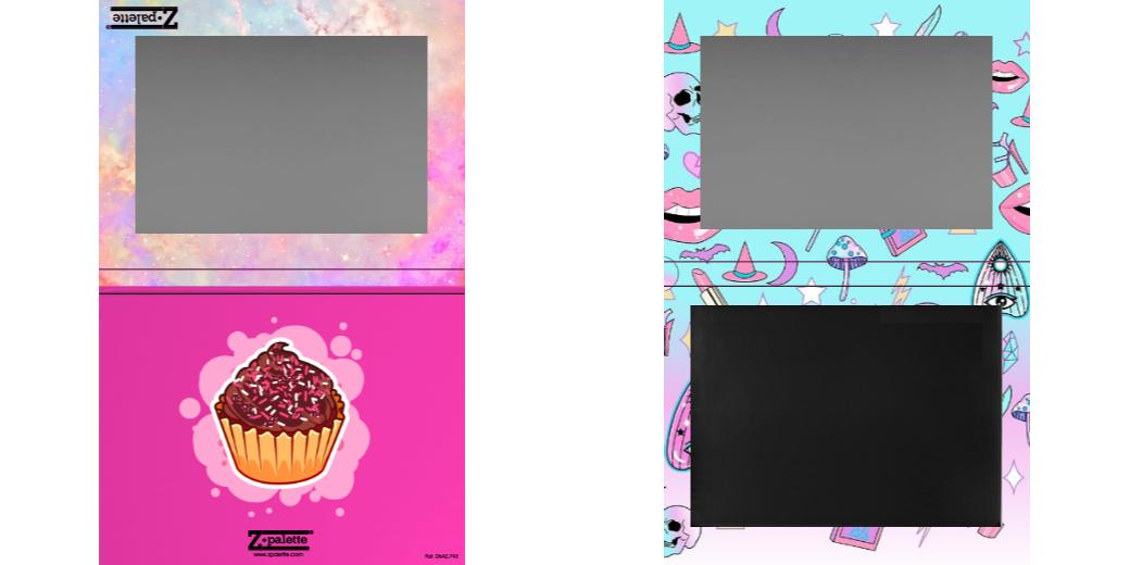 Custom Extra Large Z Palette - Magnetic Makeup Palette for Eyeshadows & Blush - Perfect for Makeup Artists & Travel Organizers