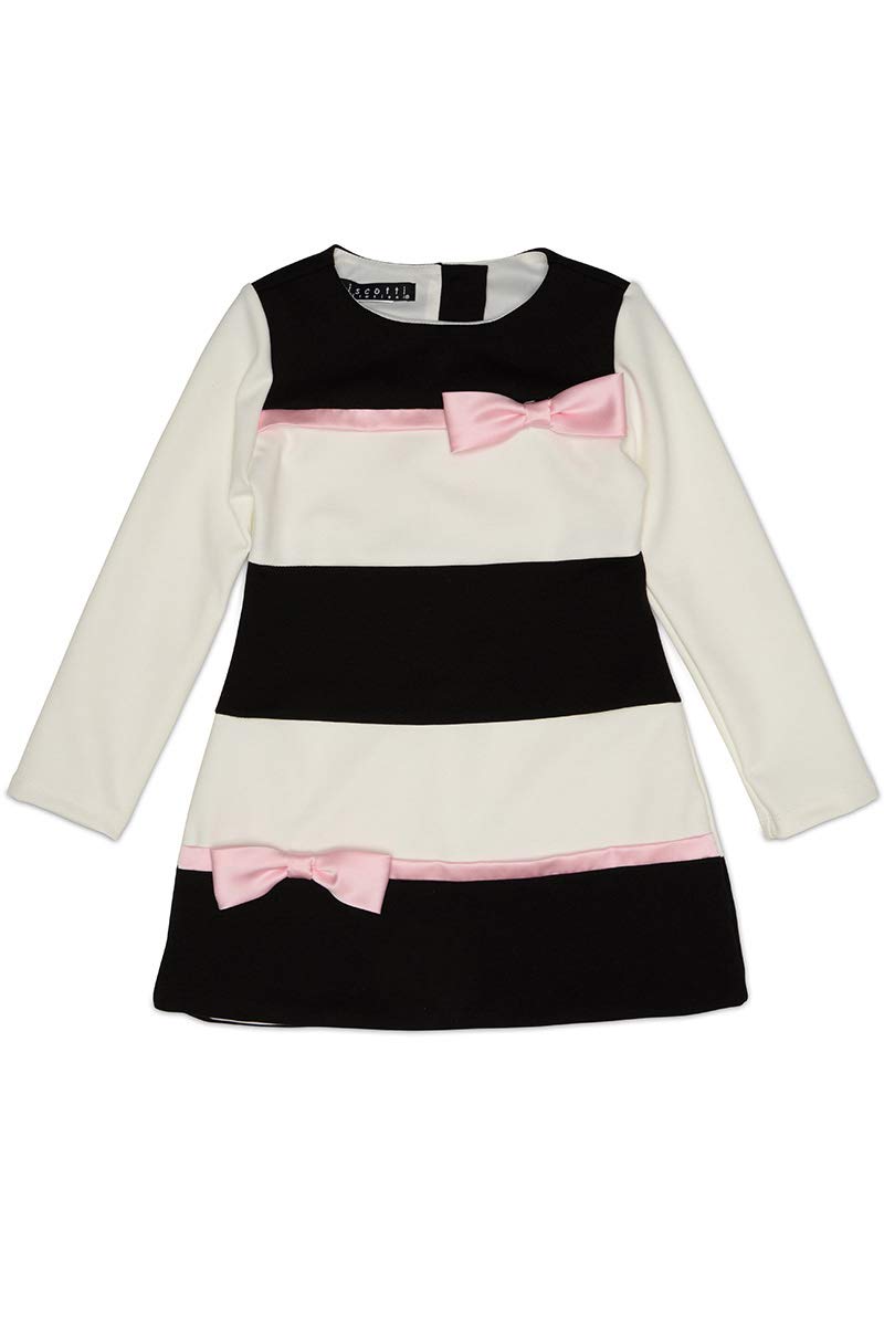 Elegant Biscotti 106 Modern Beauty Dress with Bow Accents - Perfect for Weddings, Parties & Special Occasions