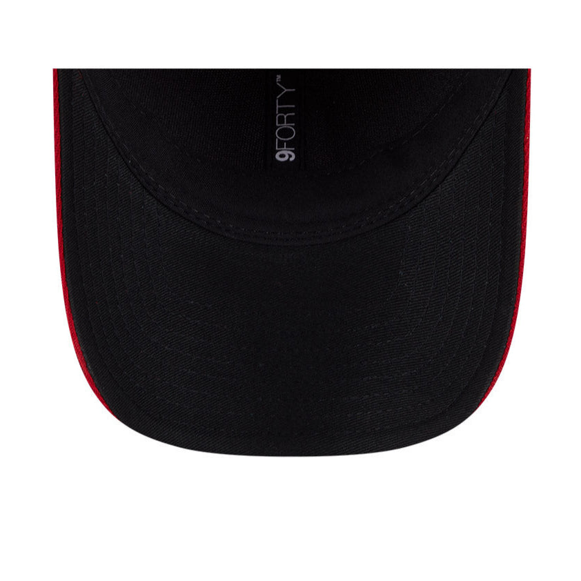 New Era 9Forty MLB Los Angeles Angels Snapback Adjustable Baseball Cap - Red | Official Licensed Game Hat for Men & Women | Perfect for Baseball Games, Sports Fans & Streetwear Fashion