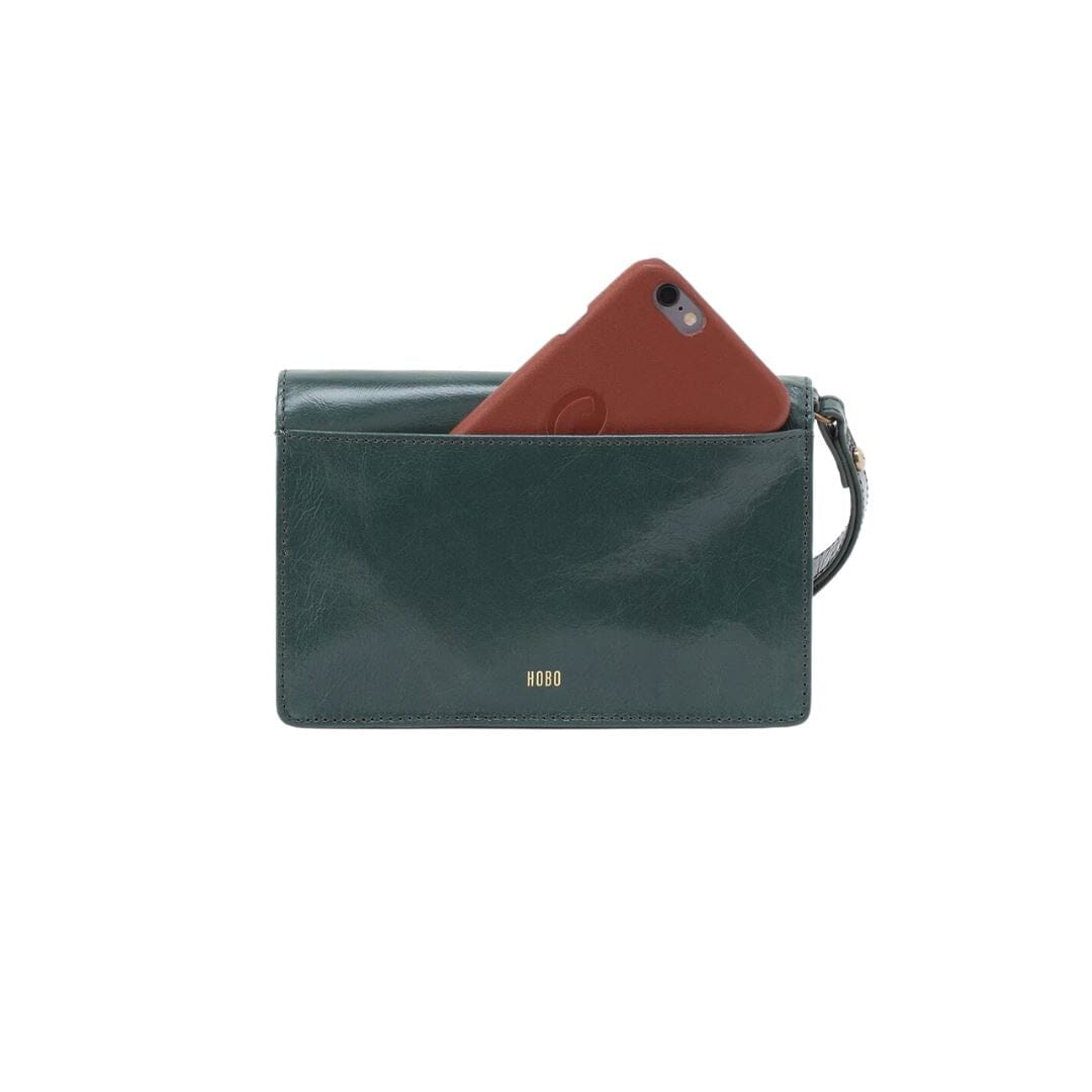 HOBO JILL Wristlet Crossbody Bag - Stylish Leather Wallet Purse for Women | Perfect for Everyday Use, Travel & Night Out