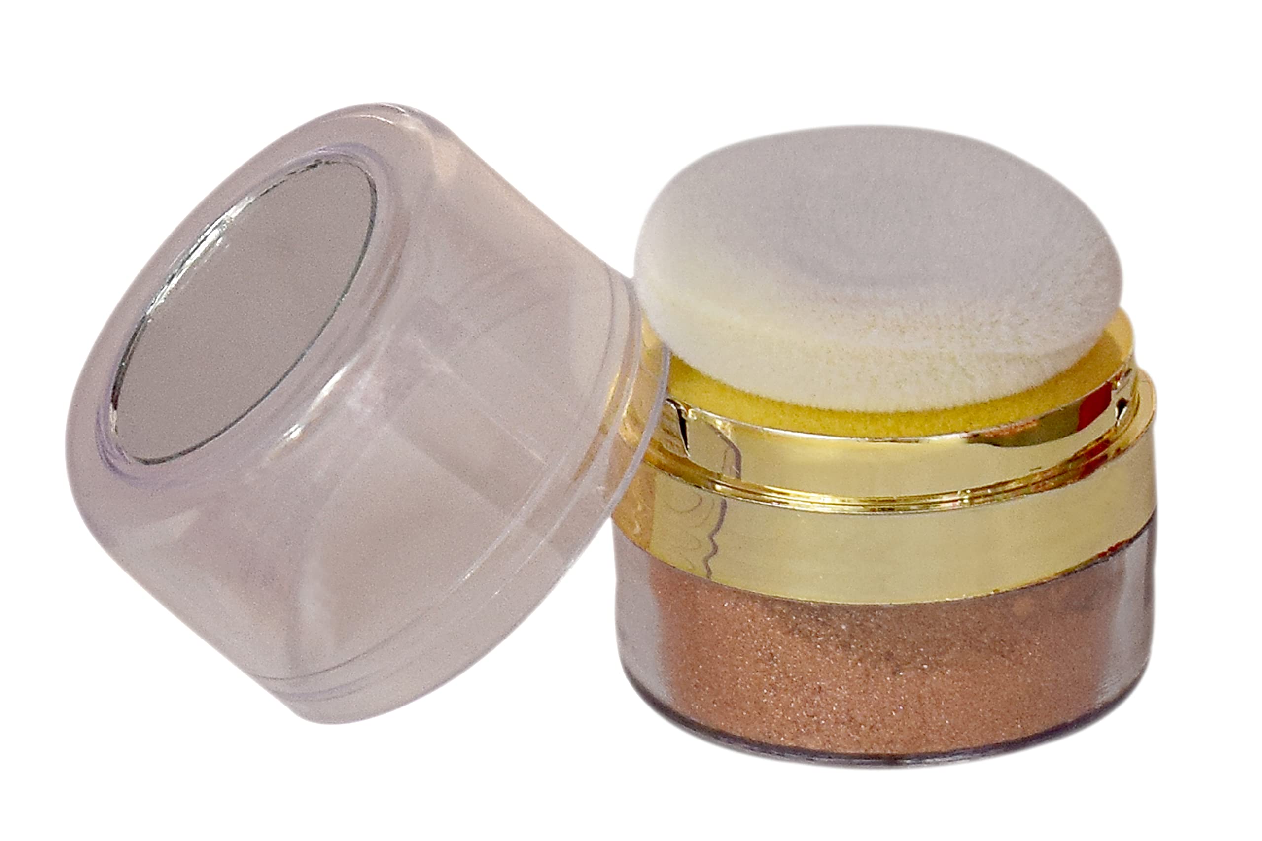Shimmer Powder for Face & Body - Highlighter Makeup with Glitter & Metallic Finish | Duo-Chrome, Intense Pigmentation for Eyes & Cheekbones | Perfect for Parties, Cosplay & Night Out Makeup Looks