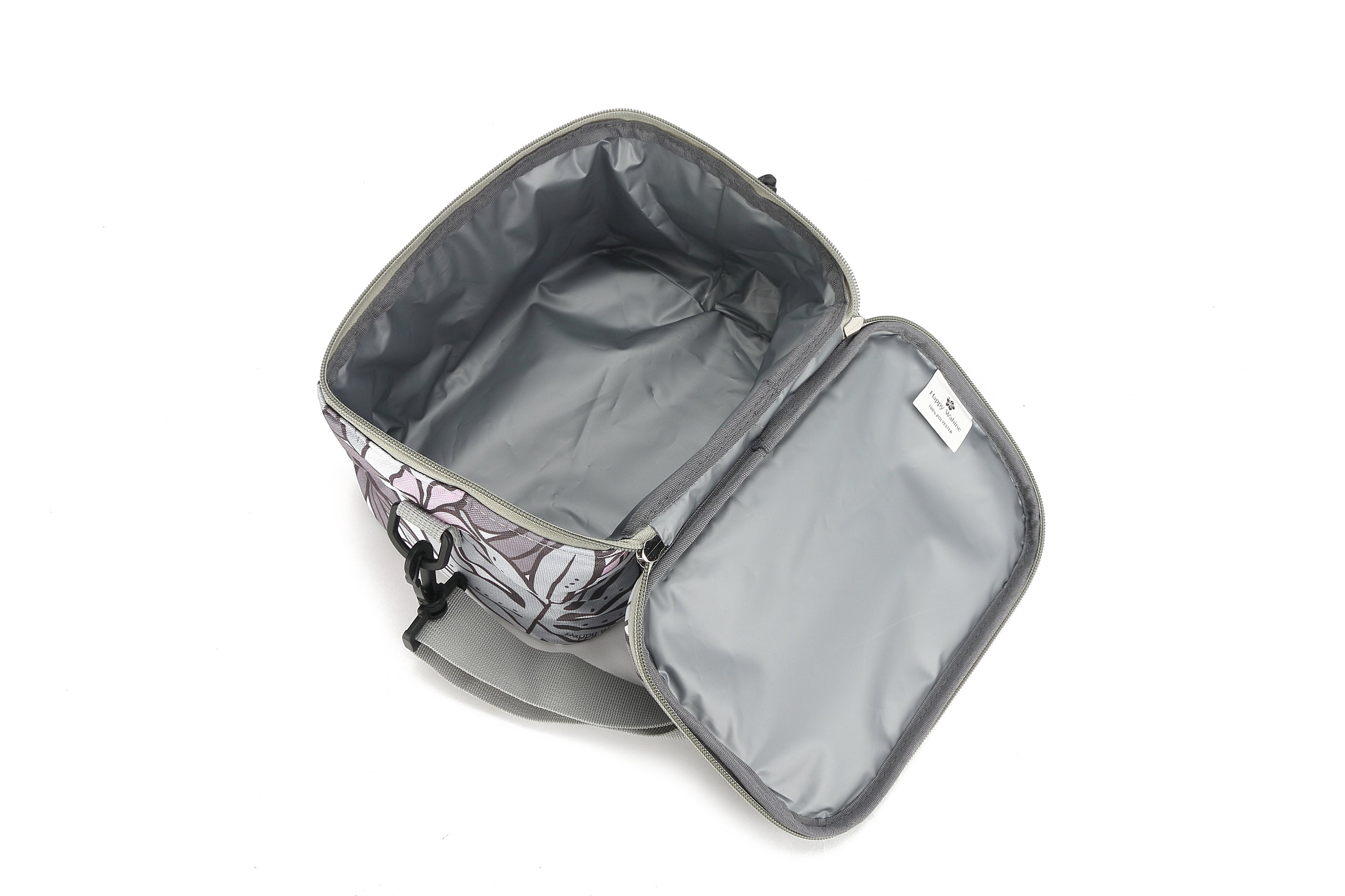 Insulated Cooler Tote Bag Small - Lightweight & Durable for Picnics, Beach, Camping & Outdoor Activities (Laua'e Grey)