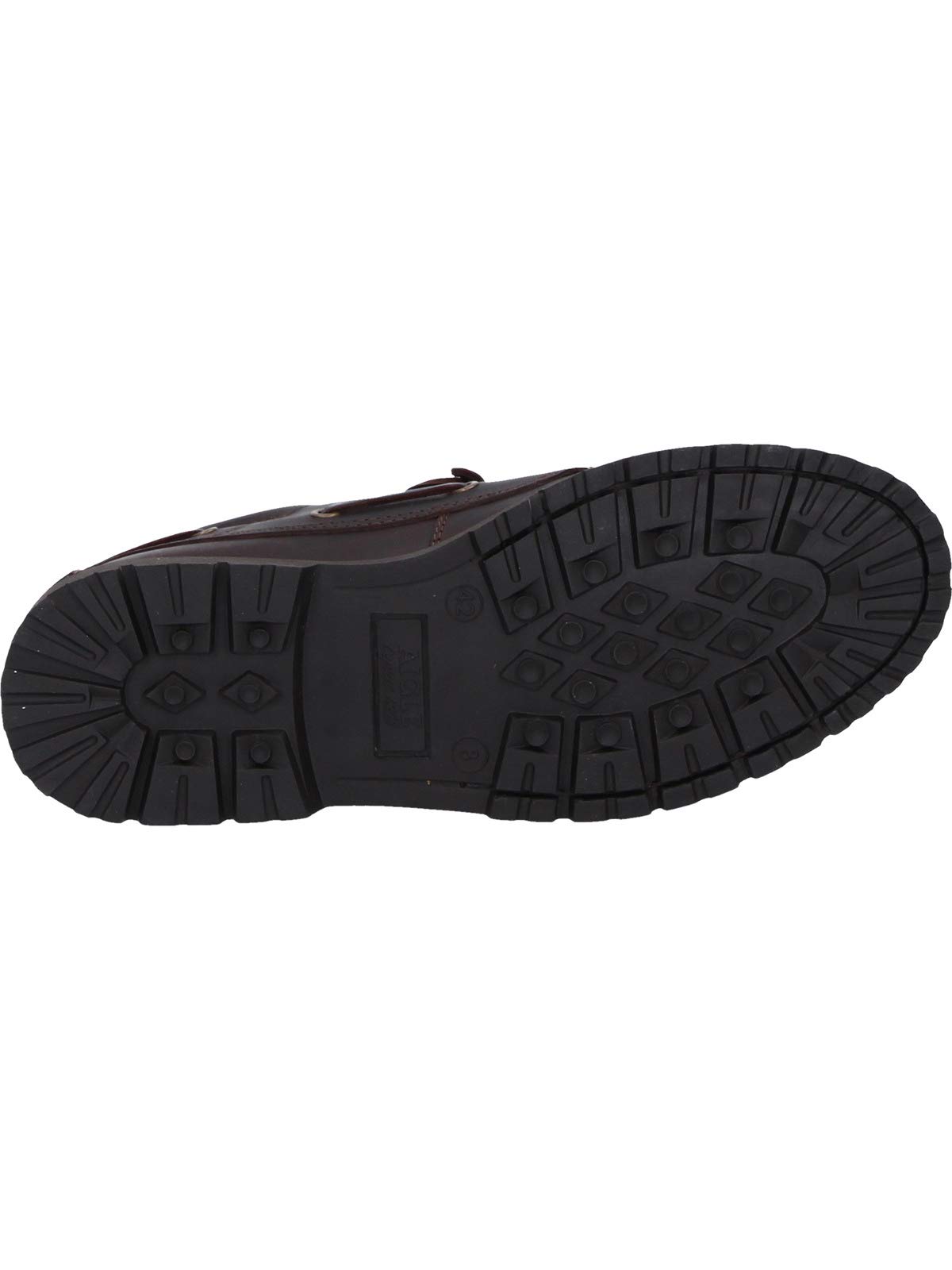 Aigle Men's Tarmac Moccasins - Waterproof Leather Slip-On Shoes for Outdoor Walking & Casual Wear