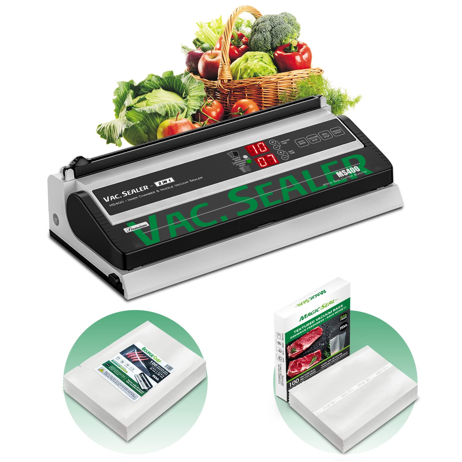 BOURGE CHEF BC-MS400 15.8