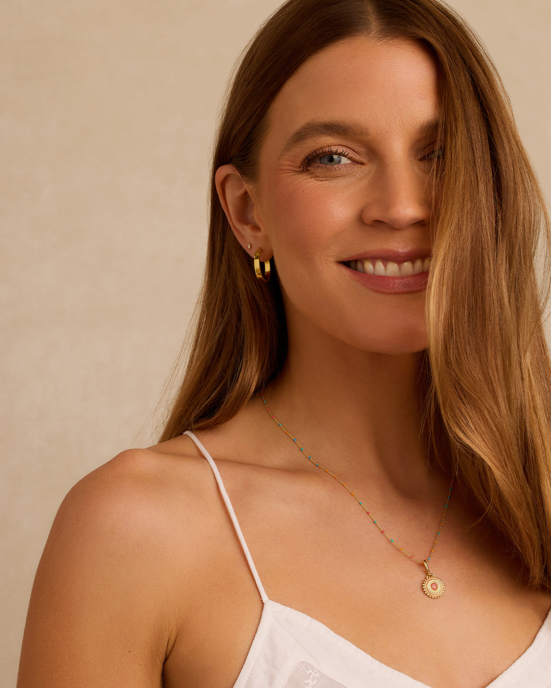 Elegant Capri Necklace for Women - Dainty Gold Layered Chain Jewelry - Perfect for Everyday Wear, Date Nights & Special Occasions