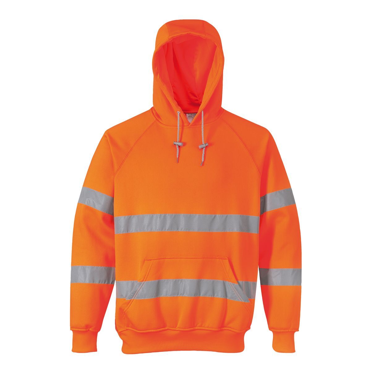 Hi Vis Hooded Sweatshirt - Style B304 | Reflective Safety Jacket for Construction & Outdoor Work | High Visibility Workwear for Night Shifts & Roadside Safety