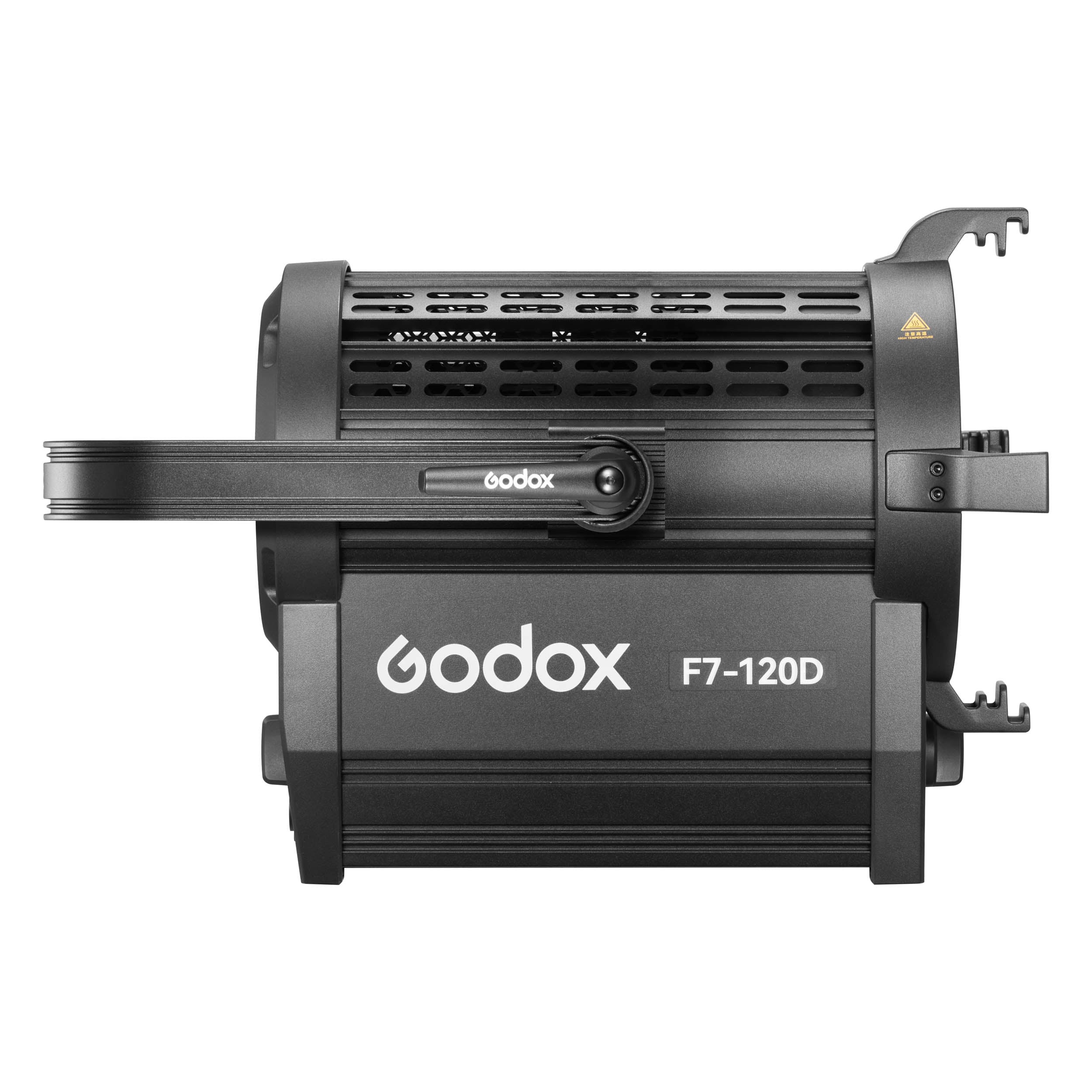 F7 120D Daylight Balanced Broadcast LED Fresnel Light Kit with K1 Mount - Professional Studio Lighting for Film & Video Production - Perfect for Overhead, Interview, and Live Streaming Setups