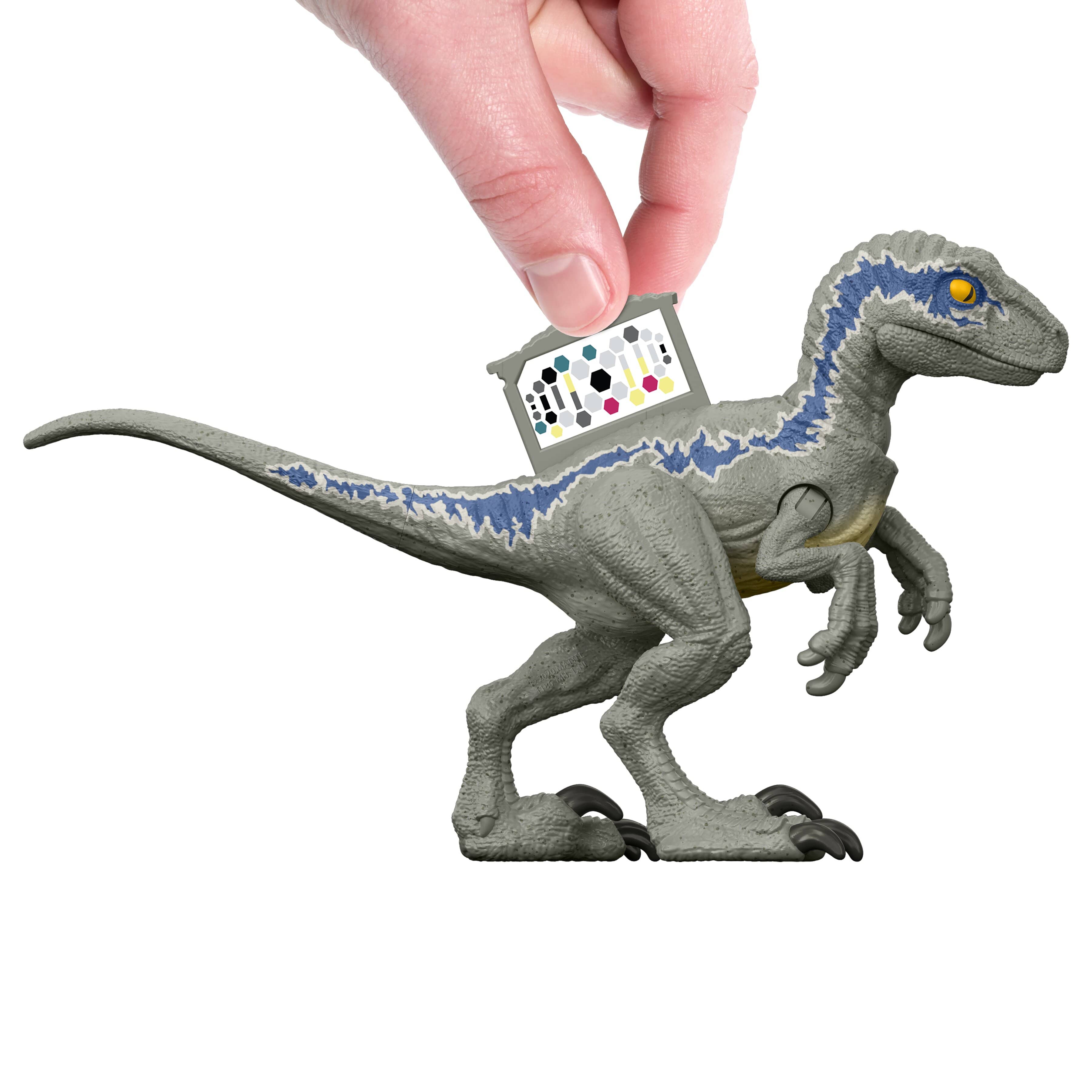 Jurassic World Dominion Owen & Velociraptor Beta Action Figures - Dinosaur Toy Set for Kids, Collectors & Movie Fans | Perfect for Playtime, Display & Gifts