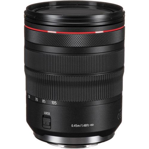 Canon EOS R5 C 8K Mirrorless Cinema Camera with RF 24-105mm f/4L IS USM Lens Kit - Professional 4K Video & Photography for Filmmakers, Vloggers, and Content Creators (Perfect for YouTube, Documentary, and Studio Production)
