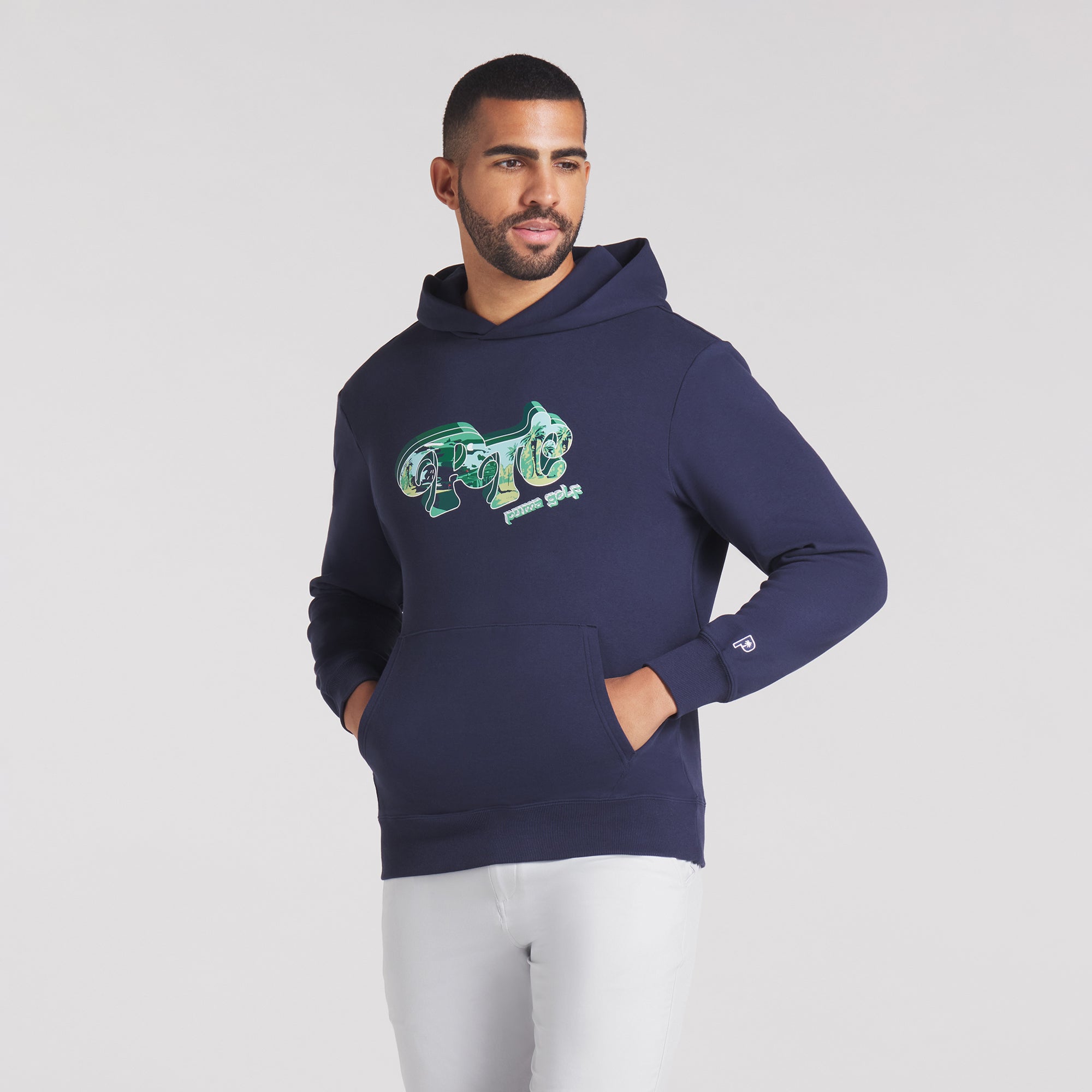 Puma x PTC Golf Hoodie for Men & Women - Lightweight, Breathable & Moisture-Wicking Golf Pullover - Perfect for Golfing, Training & Casual Wear