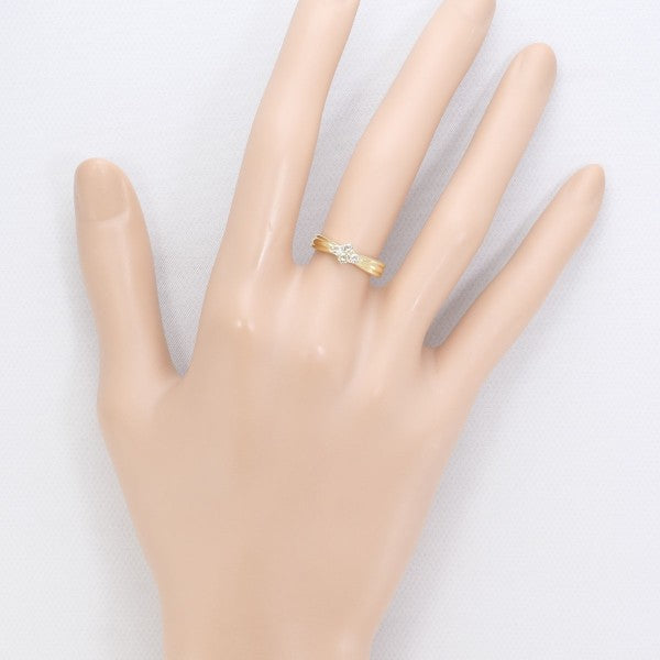 18K Yellow Gold Diamond Ring for Women - Elegant Solitaire Engagement & Wedding Band - Perfect for Proposals, Anniversaries, and Special Occasions