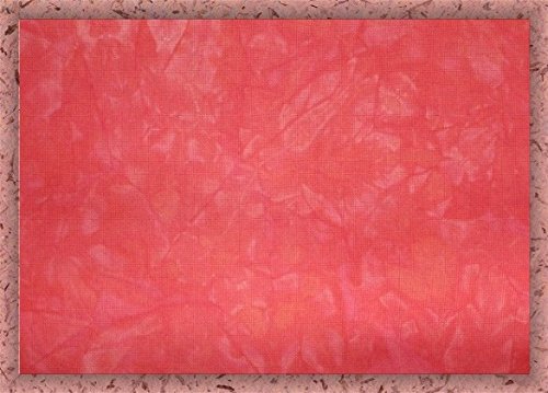 40 Count Newcastle Embroidery Linen Fabric - 1 Yard Premium Quality - Dragon's Breath Red - Perfect for Cross Stitch, Needlework & DIY Craft Projects