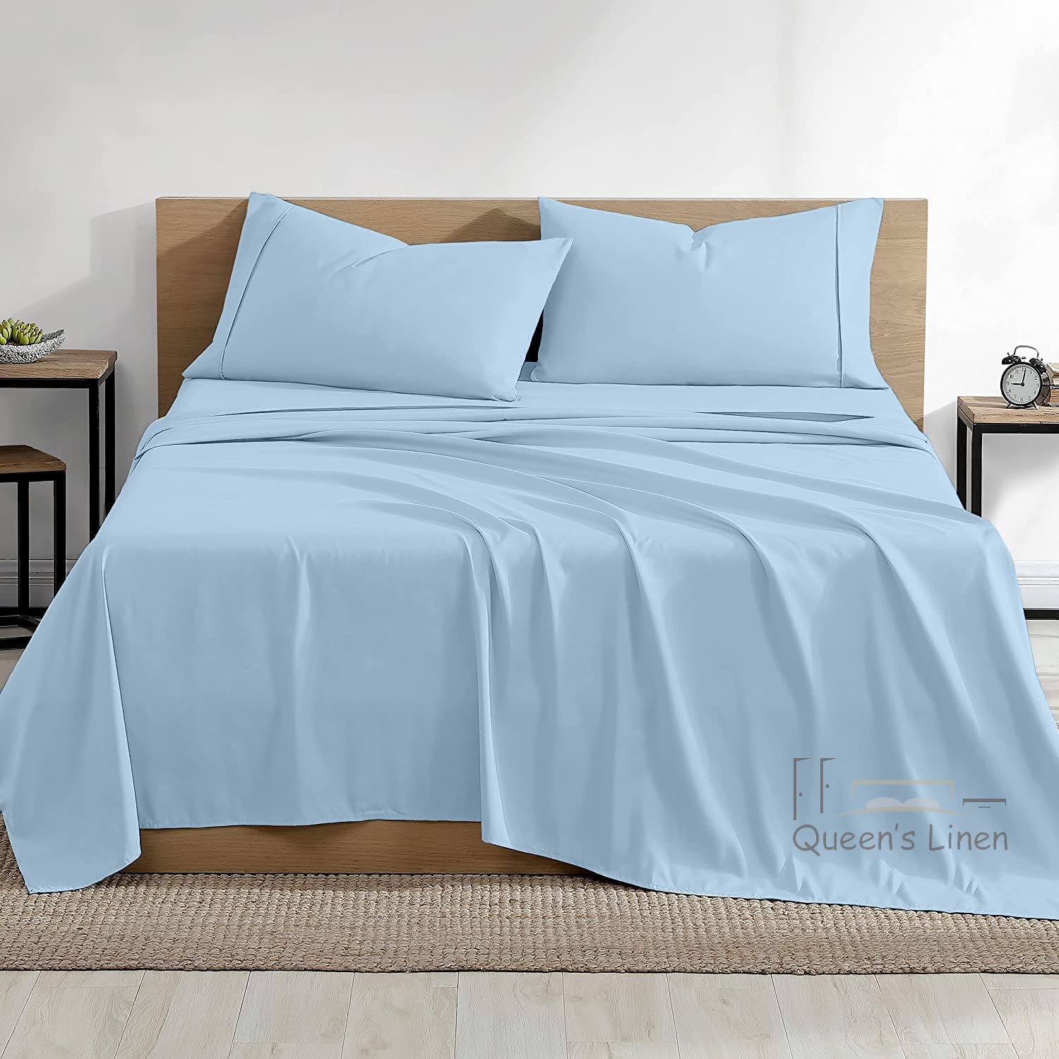 Premium 100% Cotton Twin XL Bed Sheets - 15