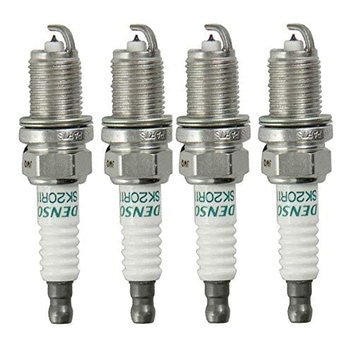 Denso (3297) SK20R11 Iridium Spark Plugs - Pack of 4 - High Performance Spark Plugs for Cars, Trucks & SUVs - Improves Fuel Efficiency & Engine Performance
