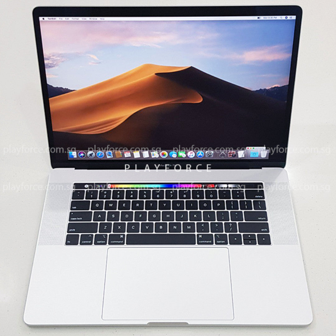 Apple MacBook Pro 15-inch (2018) - Touch Bar, 256GB SSD, Silver - Premium Laptop for Business, Design & Creative Professionals