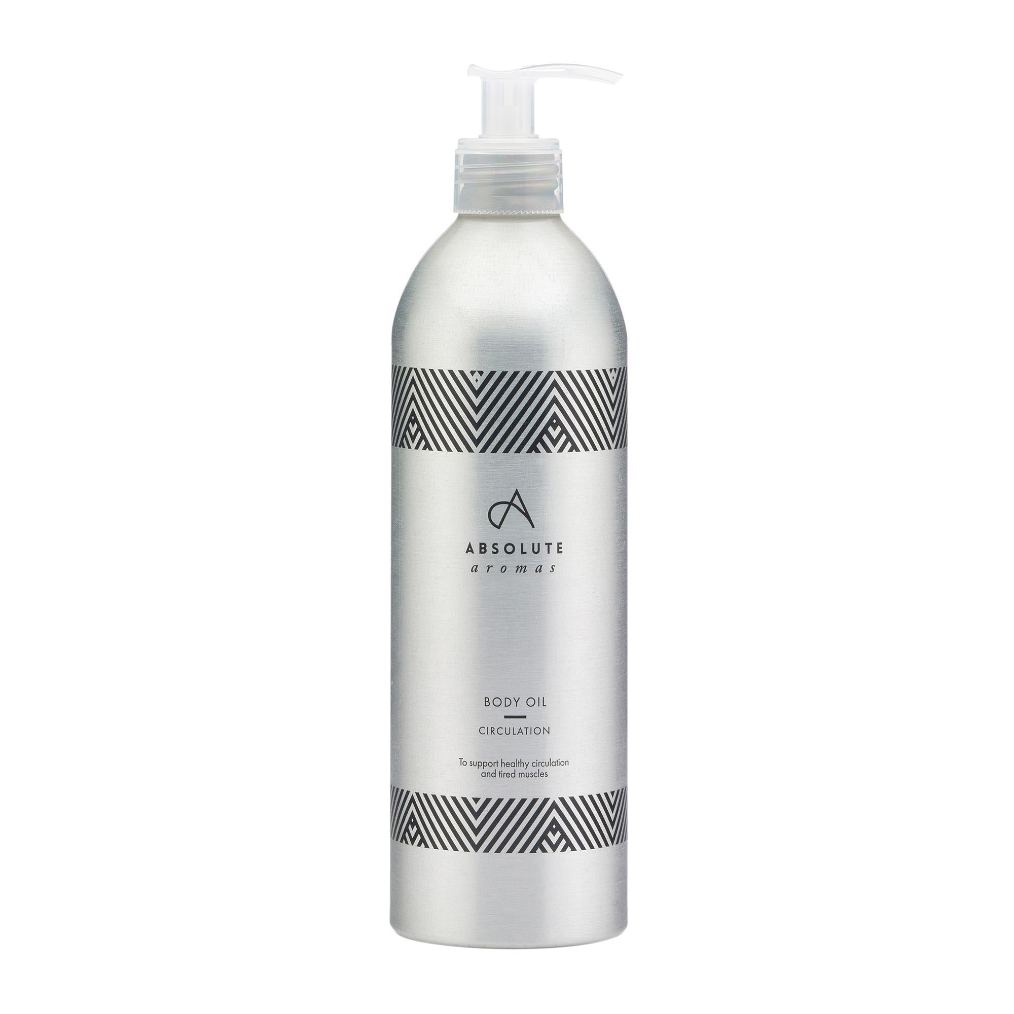 Absolute Aromas Circulation Body Oil - 100% Natural Essential Oil Blend for Improved Blood Flow & Relaxation - Perfect for Massage, Aromatherapy & Post-Workout Recovery