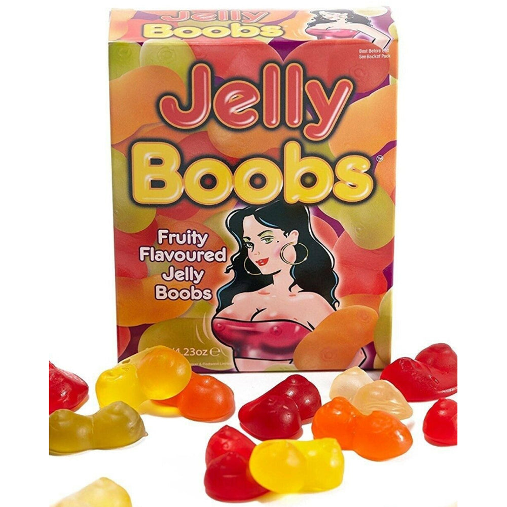 Assorted Rude Jelly Lollies - Novelty Jelly Boobies Candy for Bachelorette Parties & Adult Gag Gifts - Perfect for Bachelor Parties, Birthday Pranks & Funny Gifts