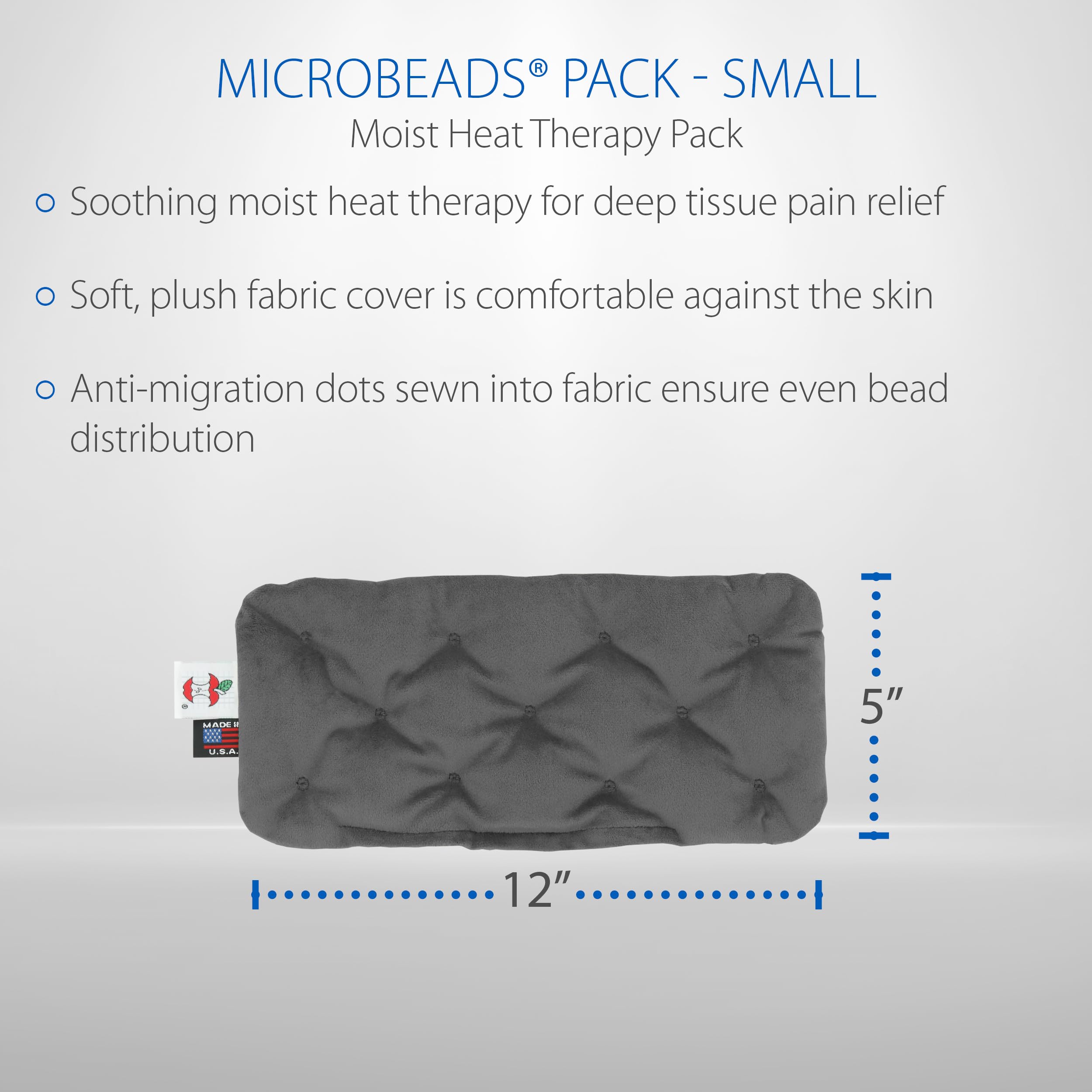 Core Products MicroBeads Moist Heat Therapy Microwave Pack - Small Heating Pad 5