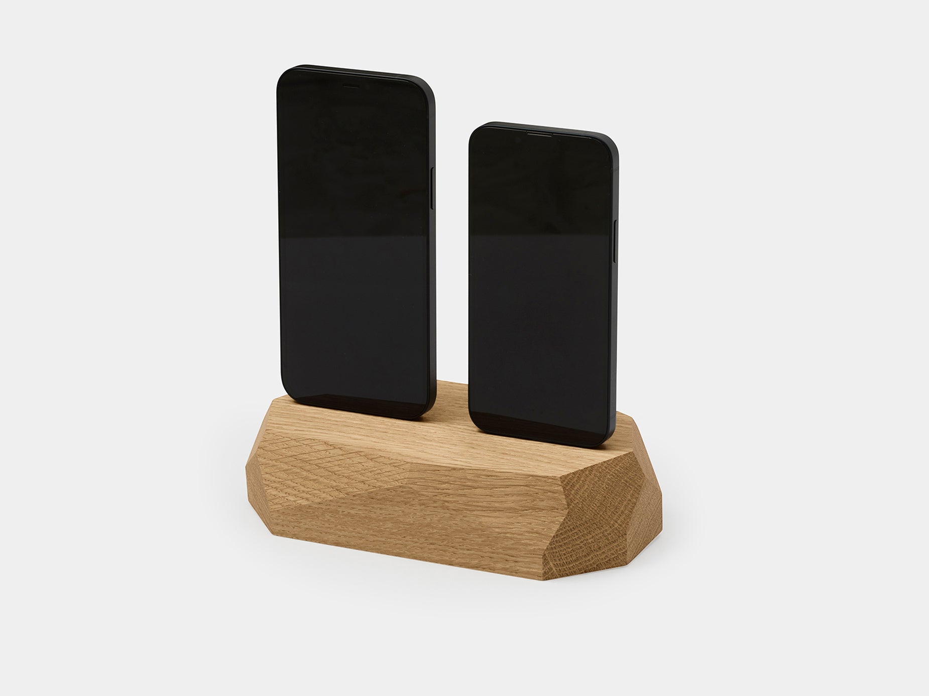 Dual Dock Charging Station - Fast Wireless Charger for iPhone & Android - Perfect for Home, Office, and Travel Use