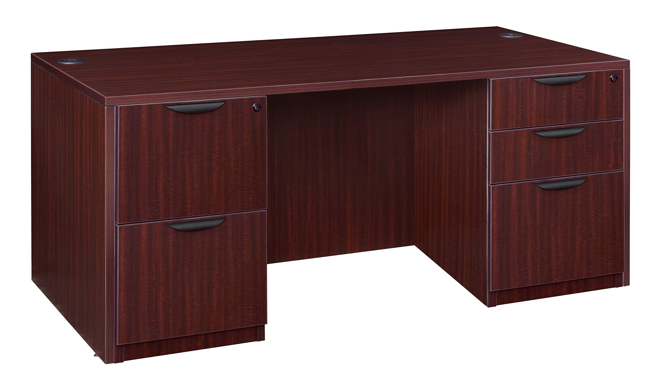 Regency Legacy Double Full Pedestal Desk 71
