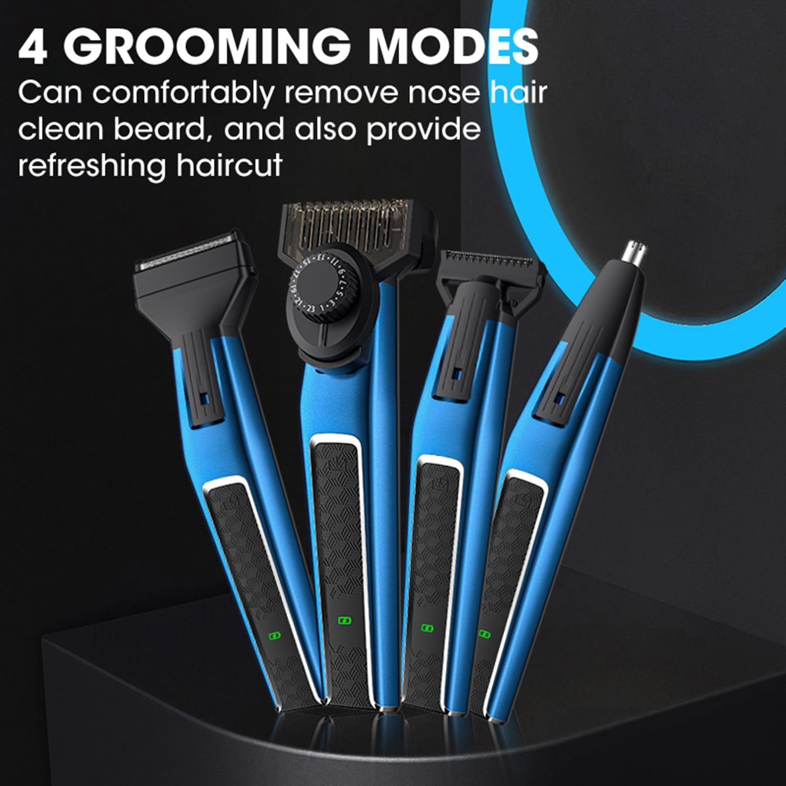 Electric Nose Hair Trimmer - USB Rechargeable Grooming Tool for Men | Painless Nose & Ear Hair Removal | Perfect for Travel, Home & Office Use