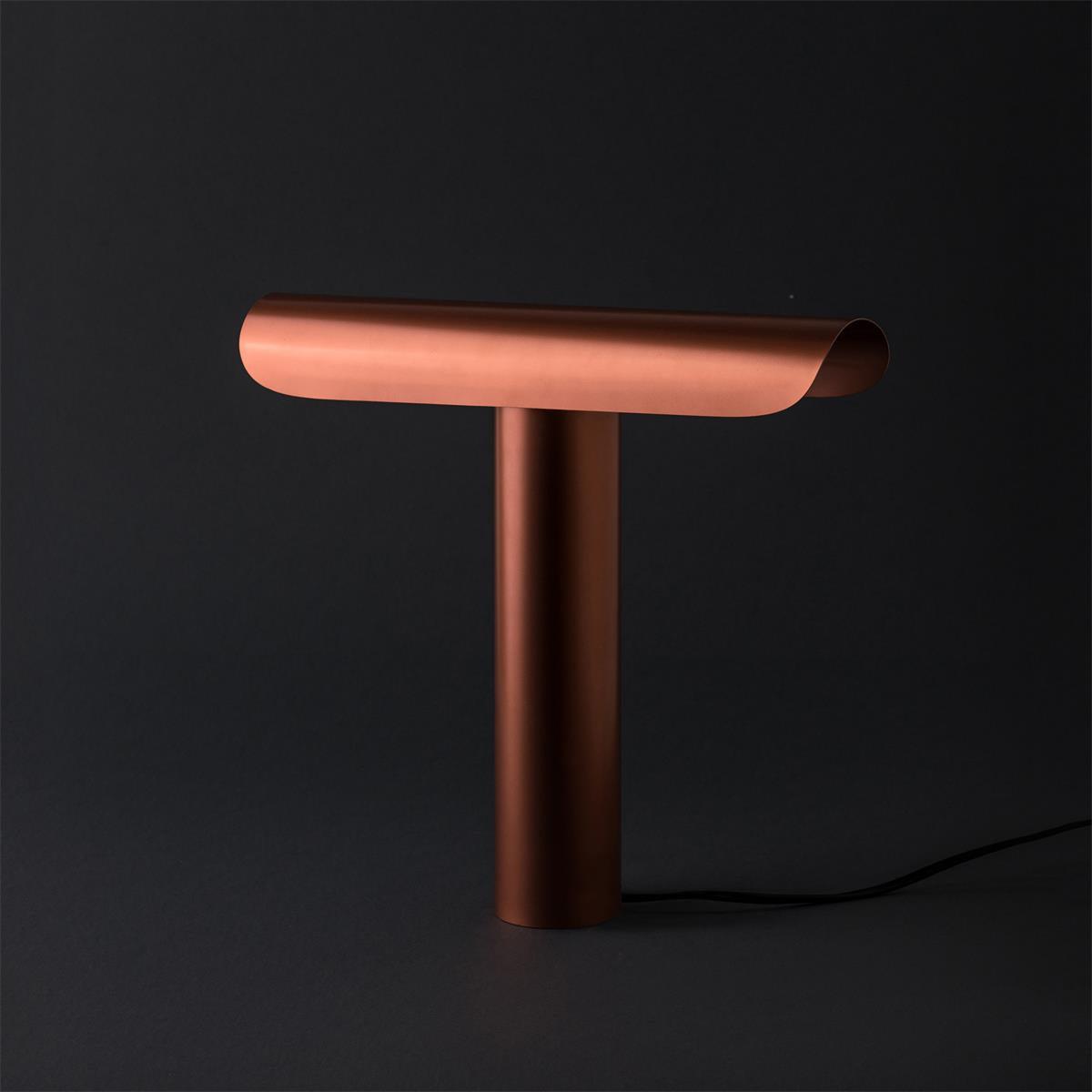 Modern T Table Lamp - Adjustable LED Desk Lamp with USB Charging Port, Touch Control & Dimmable Light for Home Office, Study, and Bedroom - Perfect for Reading, Working & Nightstand Use