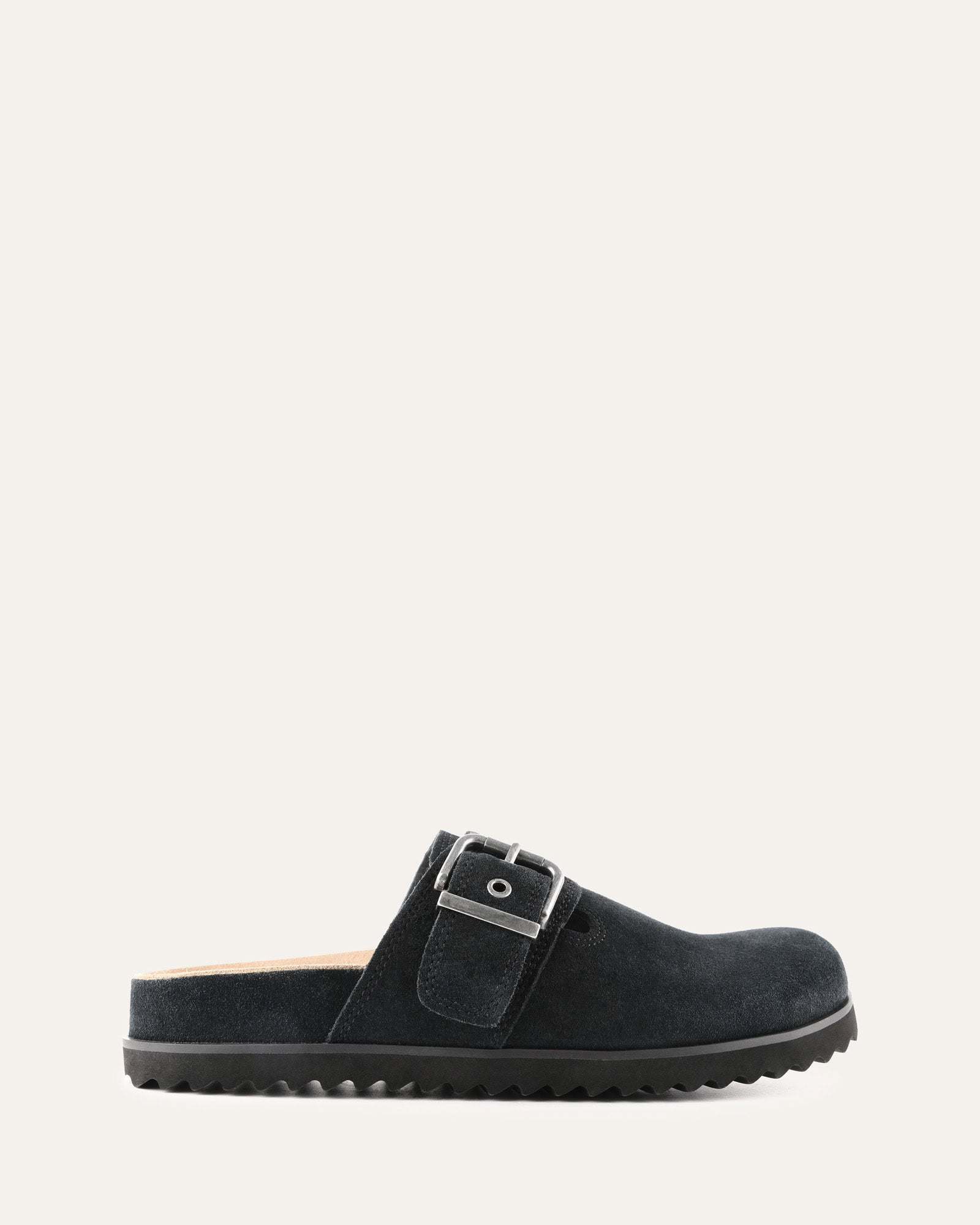 JUNO Casual Flats - Washed Black Suede Women's Shoes | Comfortable & Stylish for Everyday Wear, Office & Travel