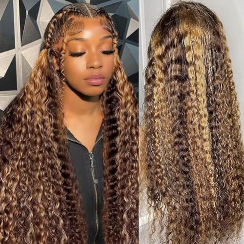 13x6 Deep Wave Highlight Wigs