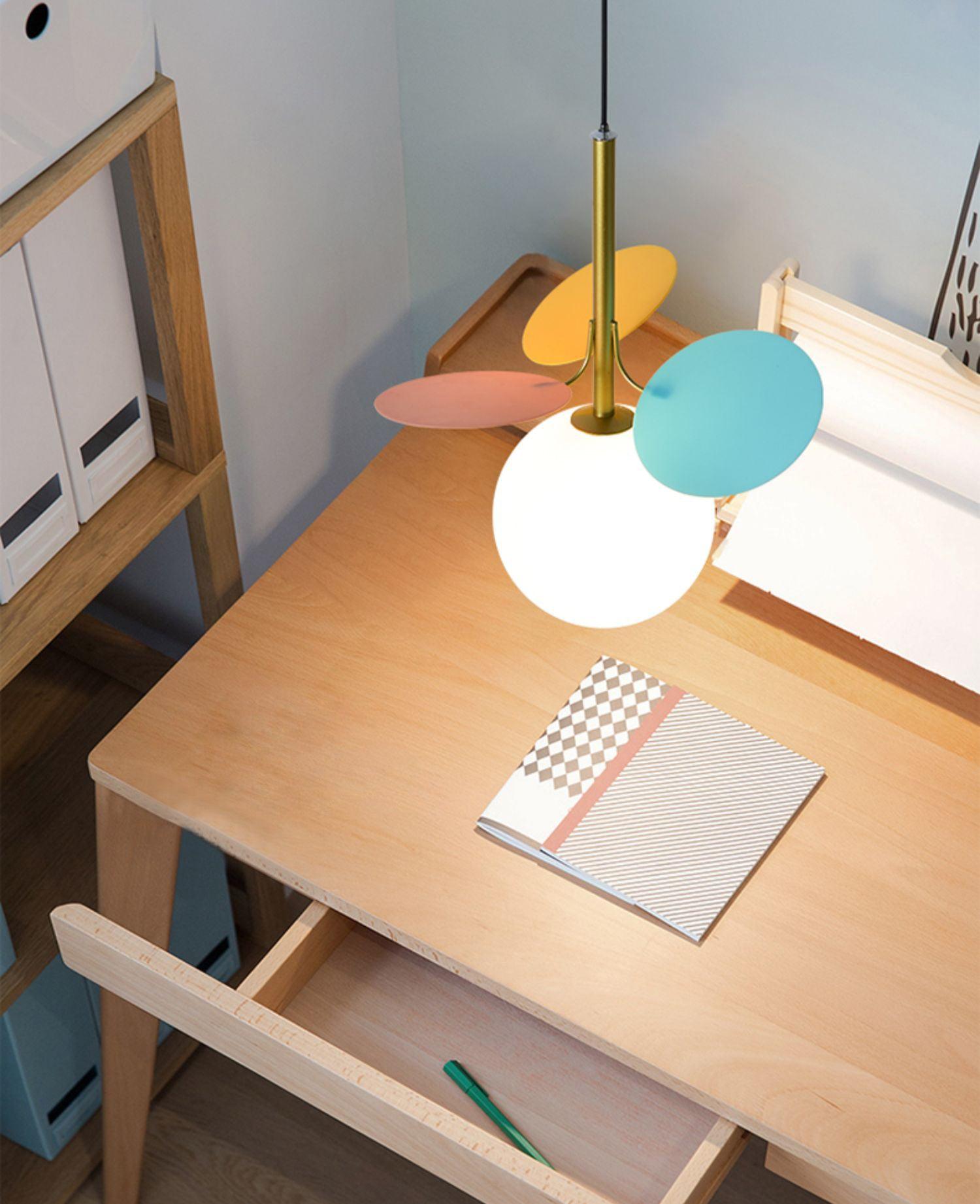 Blanca Modern Pendant Light - Elegant Glass Ceiling Lamp for Dining Room, Kitchen Island, Living Room & Bedroom Lighting