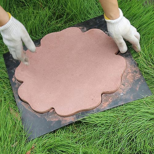 DIY Concrete Path Maker - Walk Maker Flower-Shaped Mold for Cement Paving, Stone & Landscape Floor Tile Pavement (Garden, Yard, Pathway, Patio, Driveway) - Perfect for Outdoor Decor & DIY Landscaping Projects