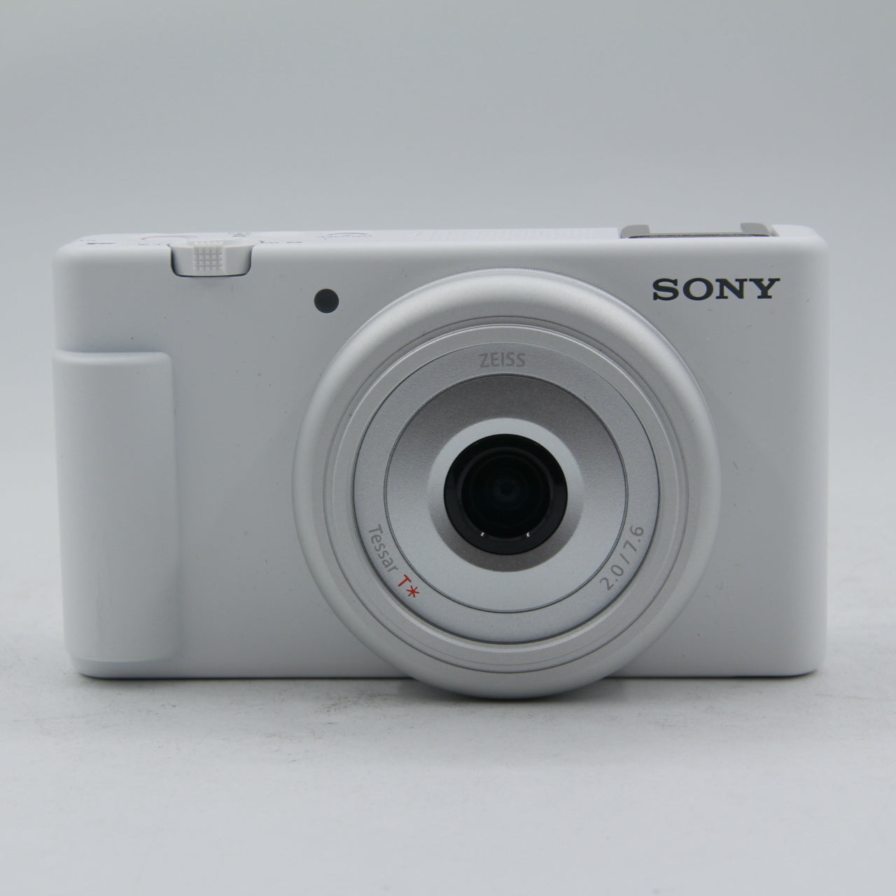 Open Box Sony ZV-1F Vlogging Camera (White) - Perfect for YouTube, Travel & Content Creation